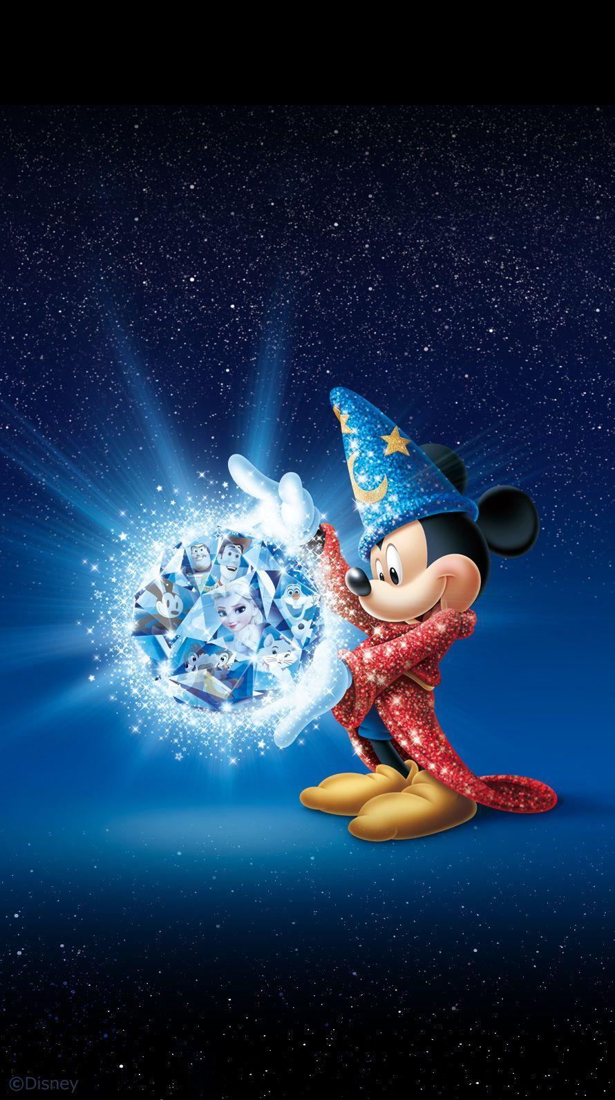 Sorcerer Mickey Mouse iPhone Wallpapers - Top Free Sorcerer Mickey