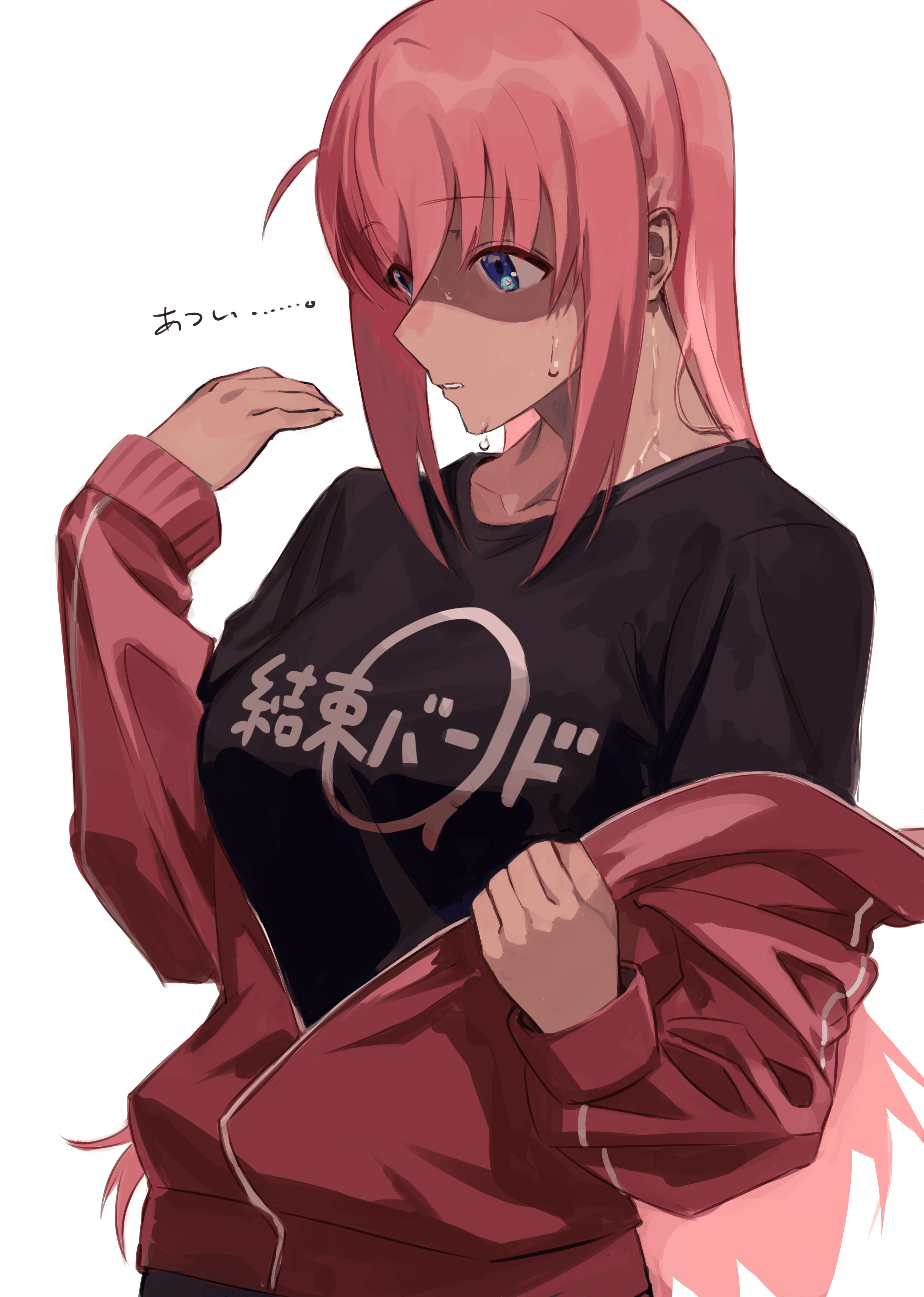2976x4175 gotou hitori (bocchi the rock!) drawn