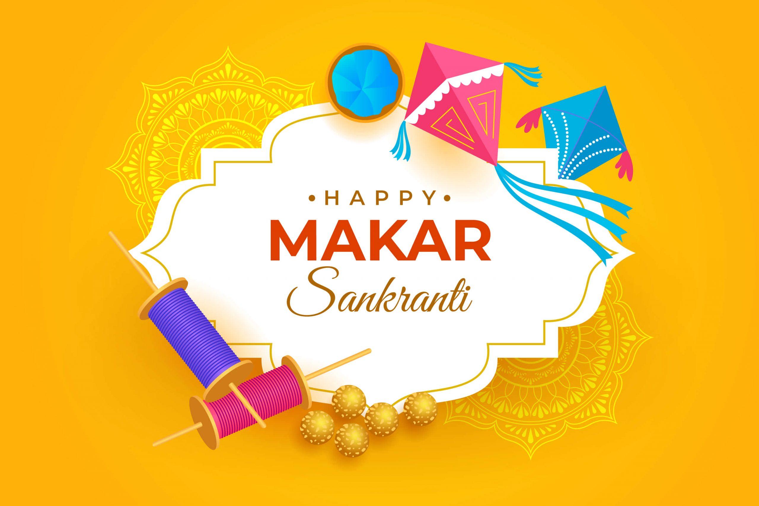 2560x1707 Happy Makar Sankranti 2023 Image & Photo Free Download