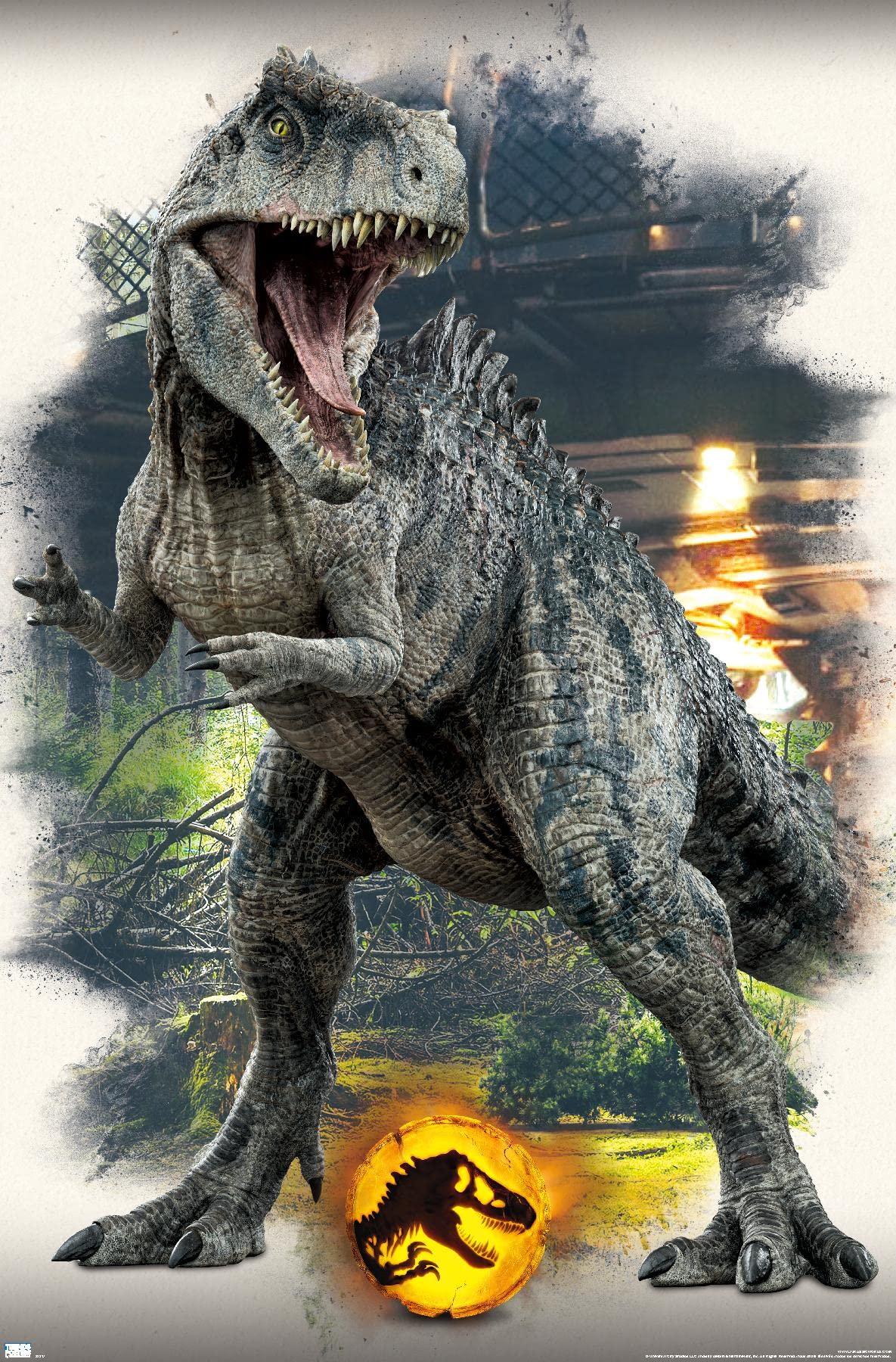 1185x1800 Trends International Jurassic World: Dominion Focal Wall Poster, 22.375 x Premium Unframed Version: Posters & Prints