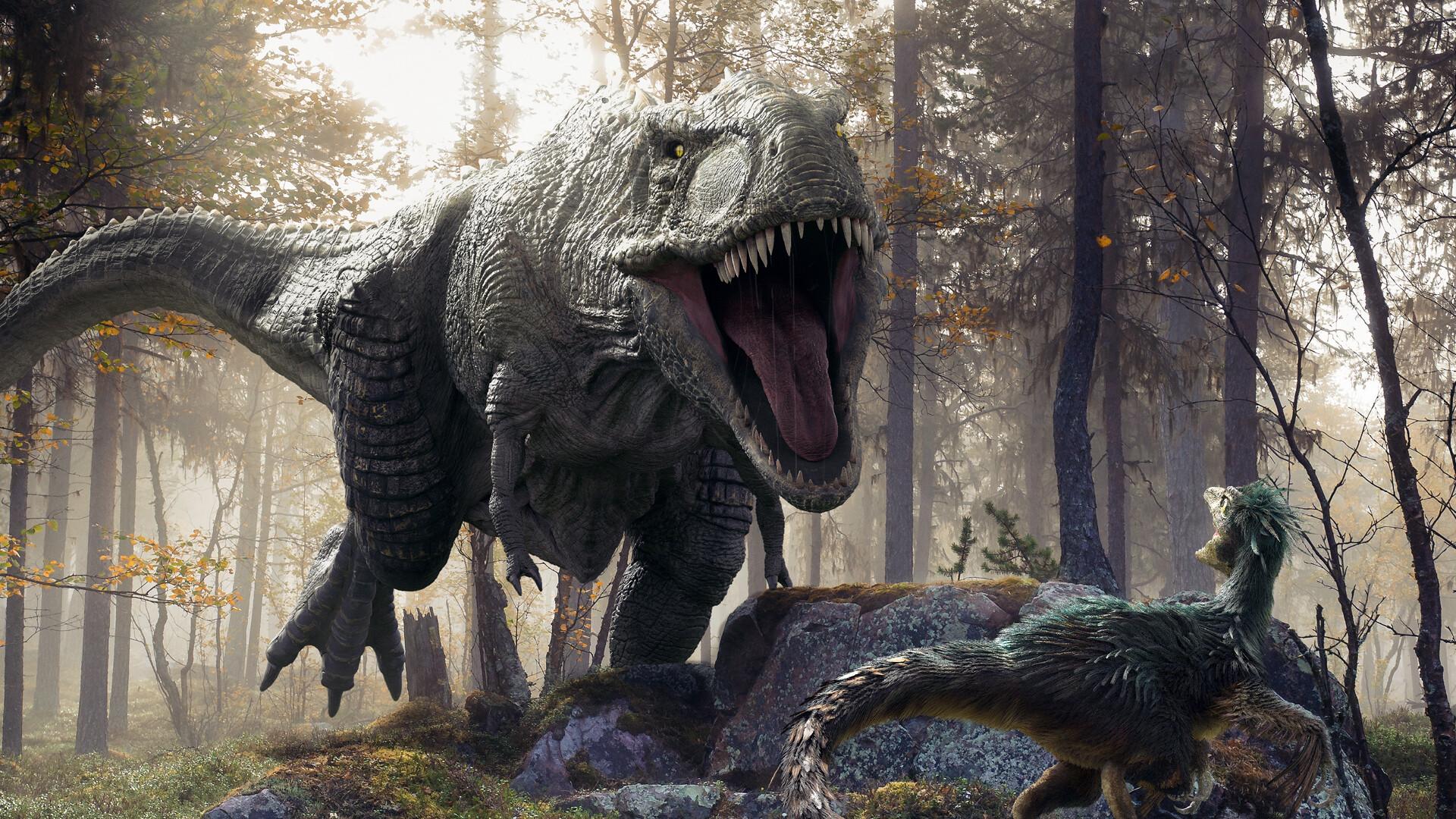1920x1080 POLYMORPH artist Tyranosaurus (Rigged)