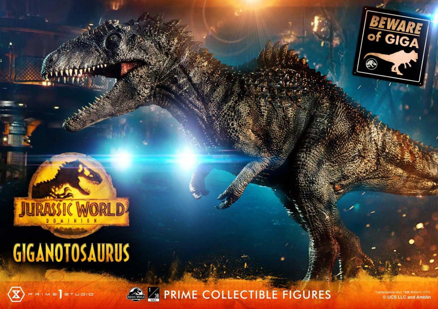1400x989 Giganotosaurus Jurassic World:. Statue. Prime 1 Studio