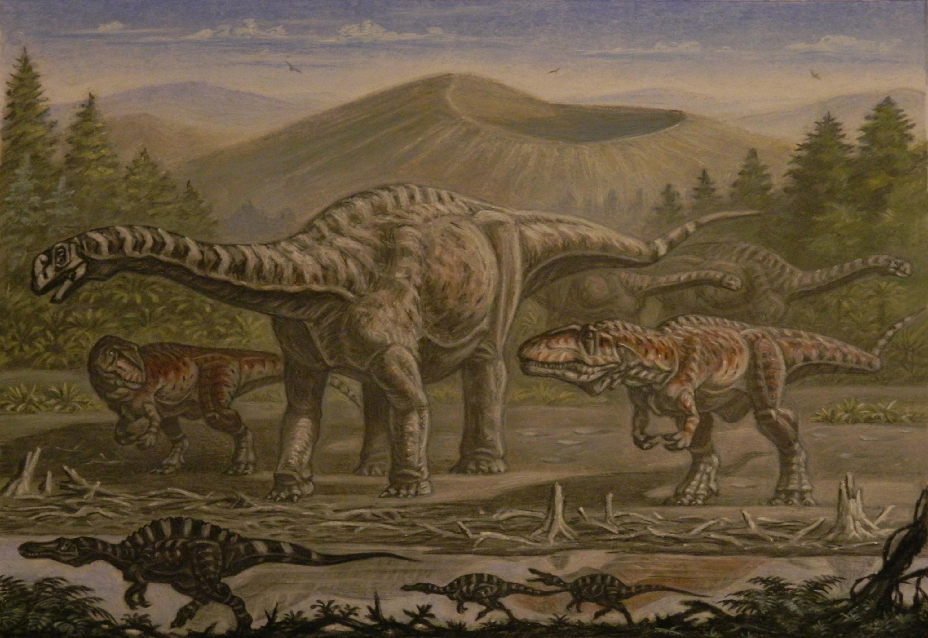 2994x2058 Full HD Argentinosaurus wallpaper