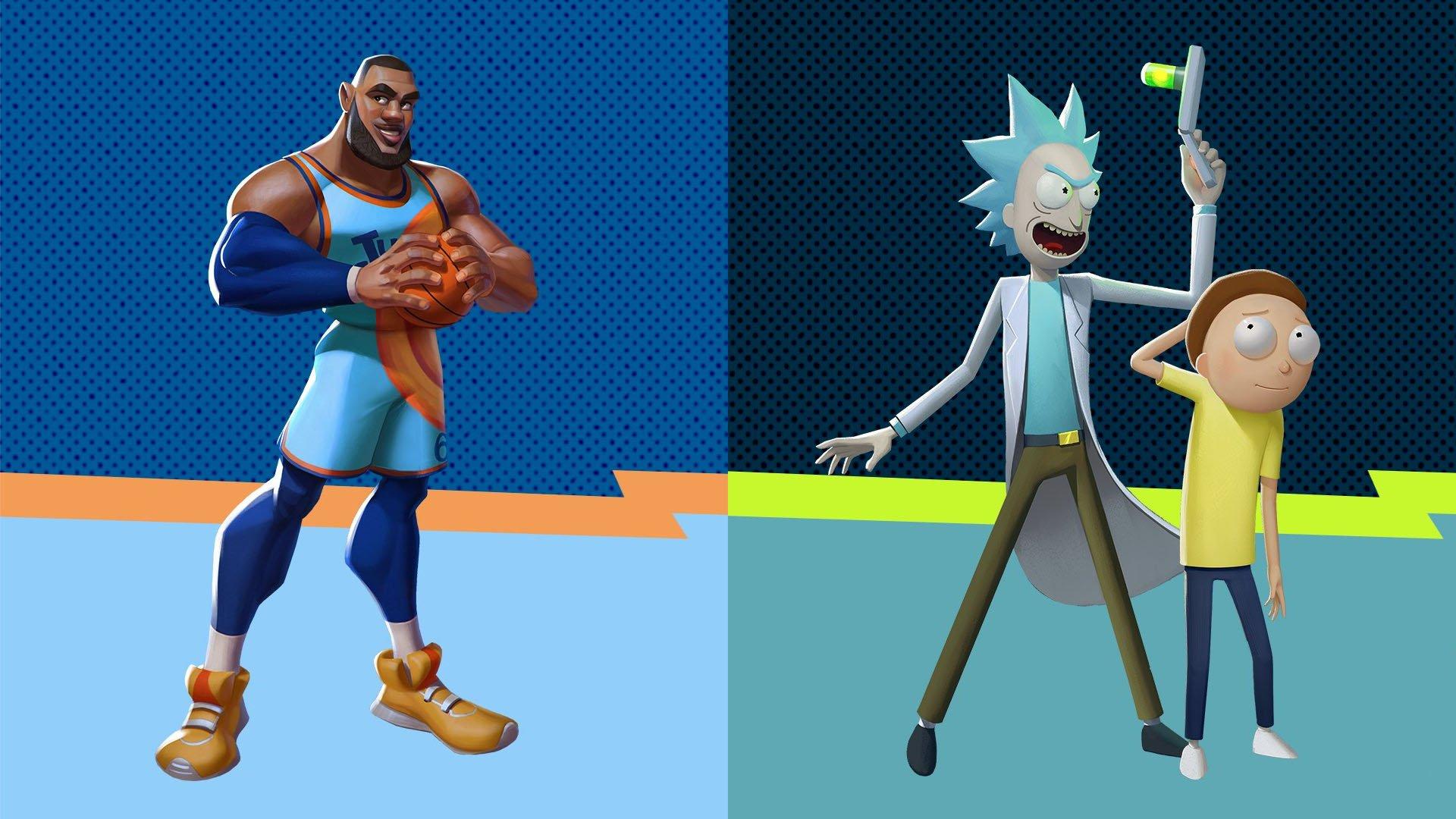1920x1080 MultiVersus adds LeBron James, Rick & Morty