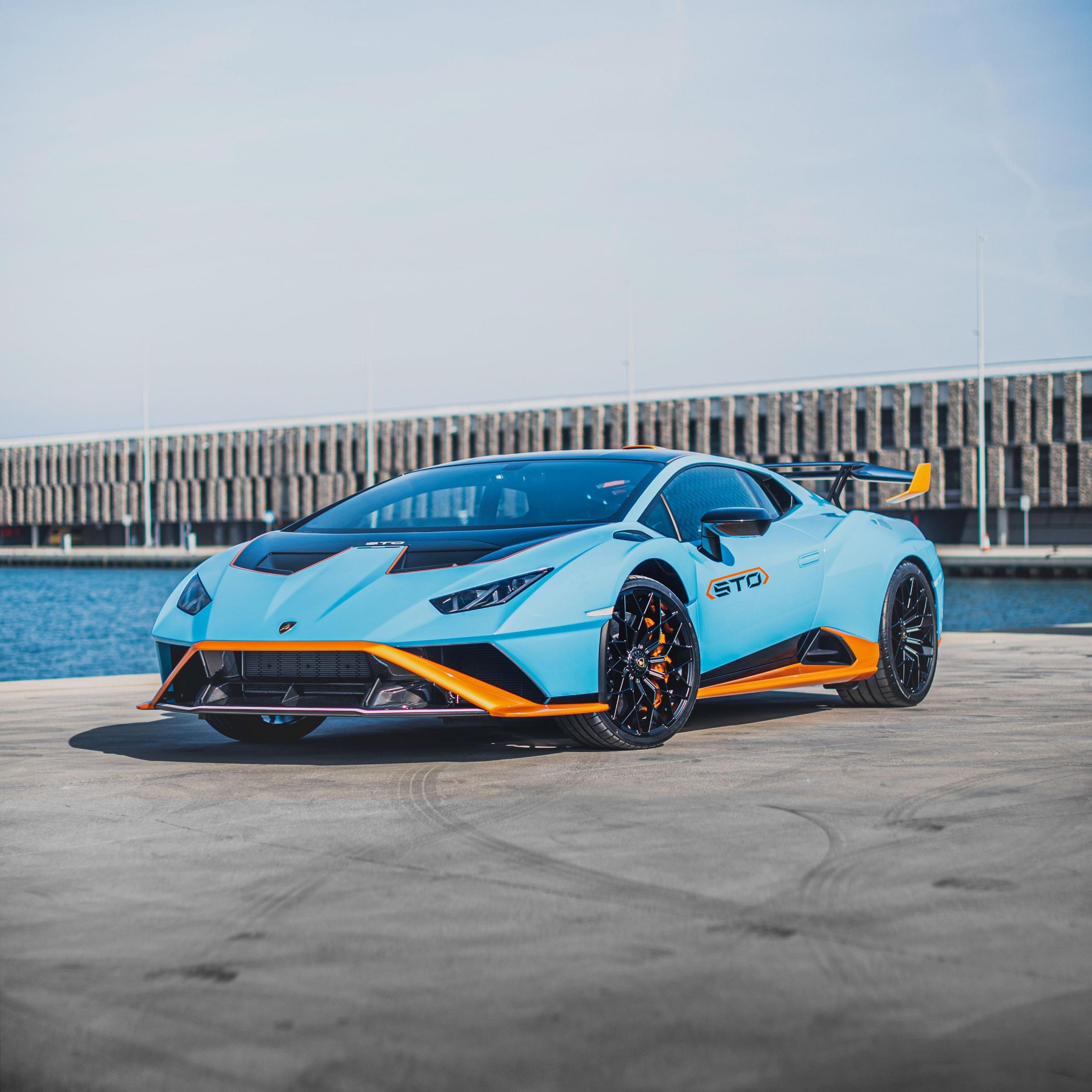 2560x2560 Lamborghini Huracán STO Wallpaper 4K, Cars