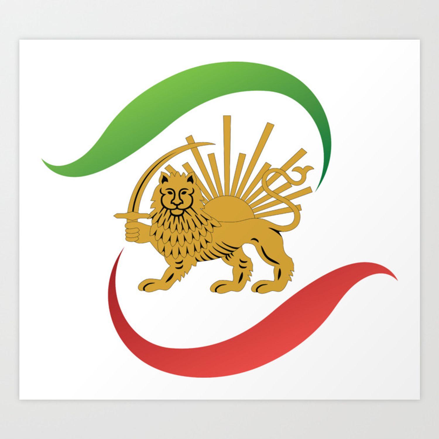 1500x1500 Lion And Sun Flags Wallpaper