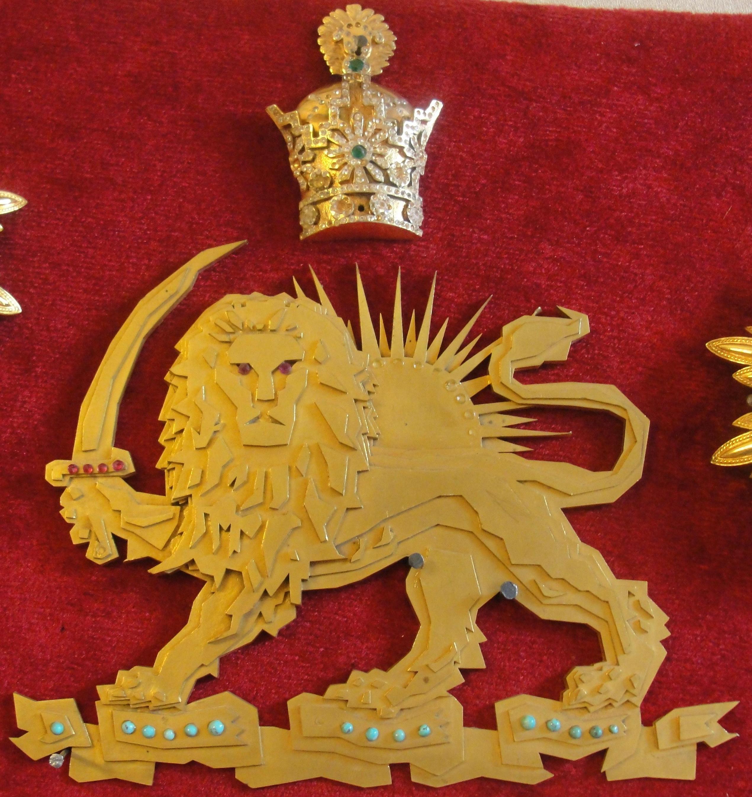 2541x2693 Lion and Sun and Pahlavi Crown Palace Palace