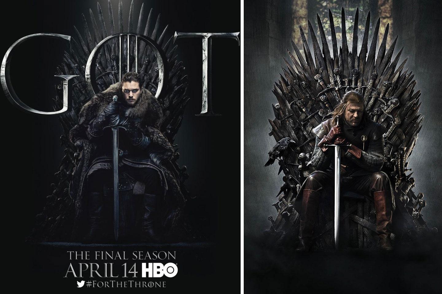 1440x960 Game of Thrones Season 8 Character Posters