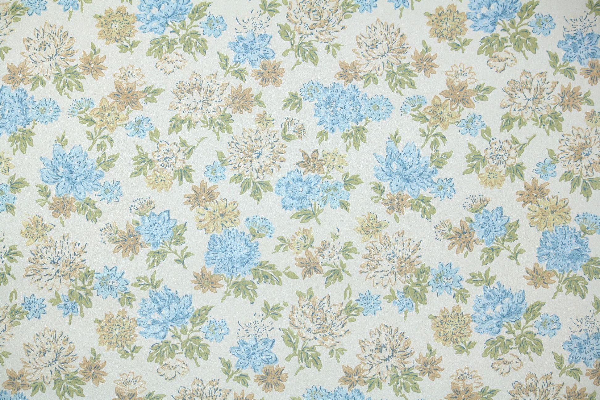 1944x1296 Vintage Floral HD Wallpaper