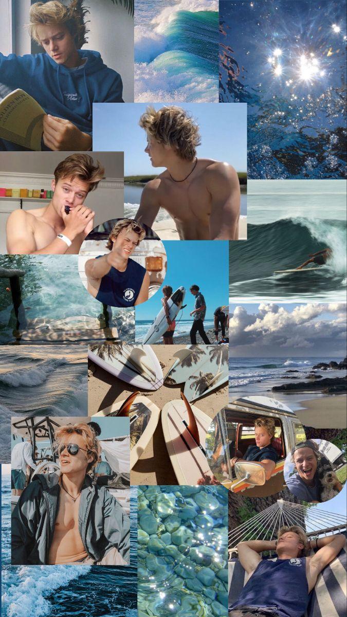 675x1200 JJ Maybank wallpaper. Jj outer banks videos, Banks videos, Outer banks beach
