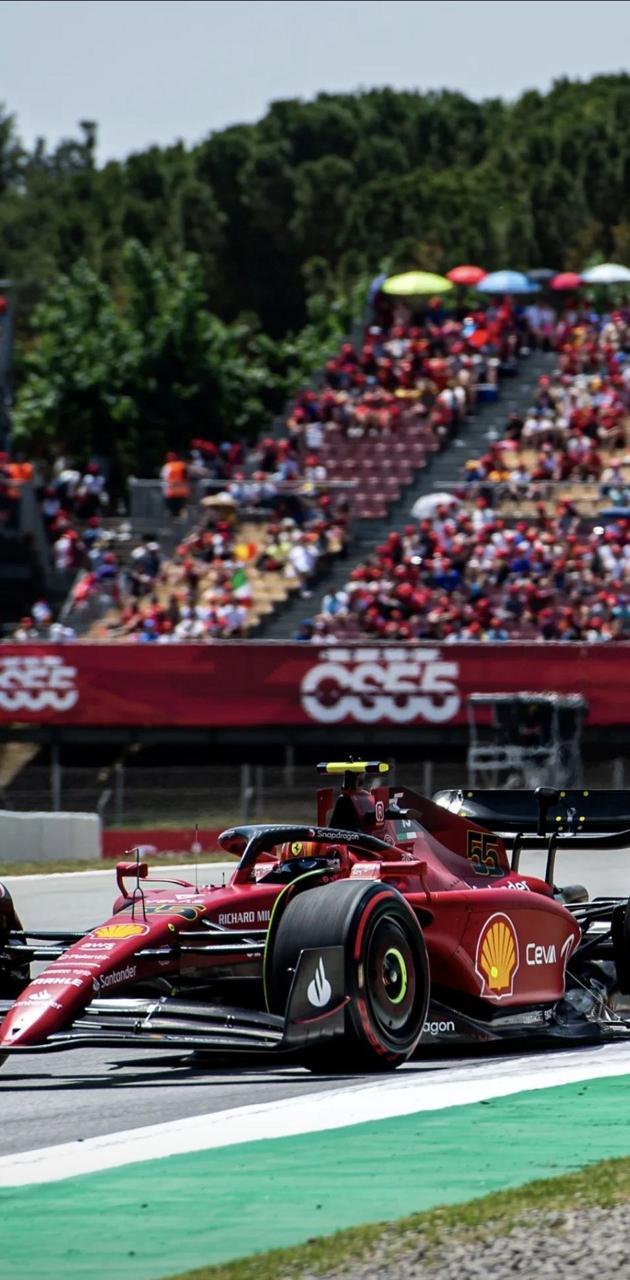 630x1280 Ferrari F1 75 wallpaper