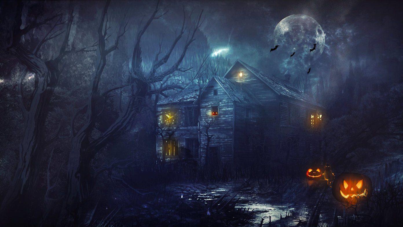 1392x783 High Definition Halloween Wallpaper That Will Send A Chill Down Your Spine