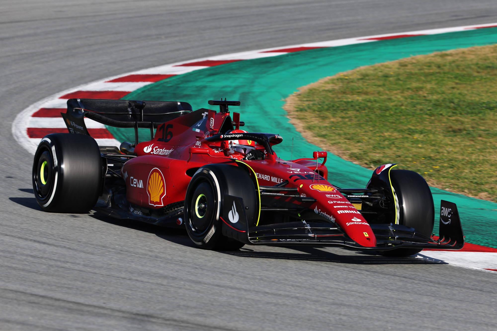 2000x1333 Leclerc sets pace for Ferrari on first morning in Barcelona