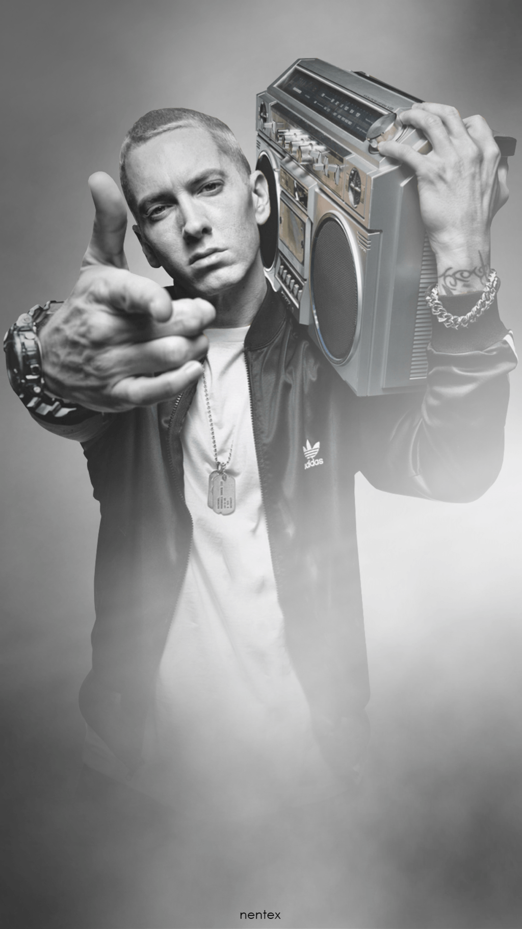 1024x1820 Eminem Wallpaper