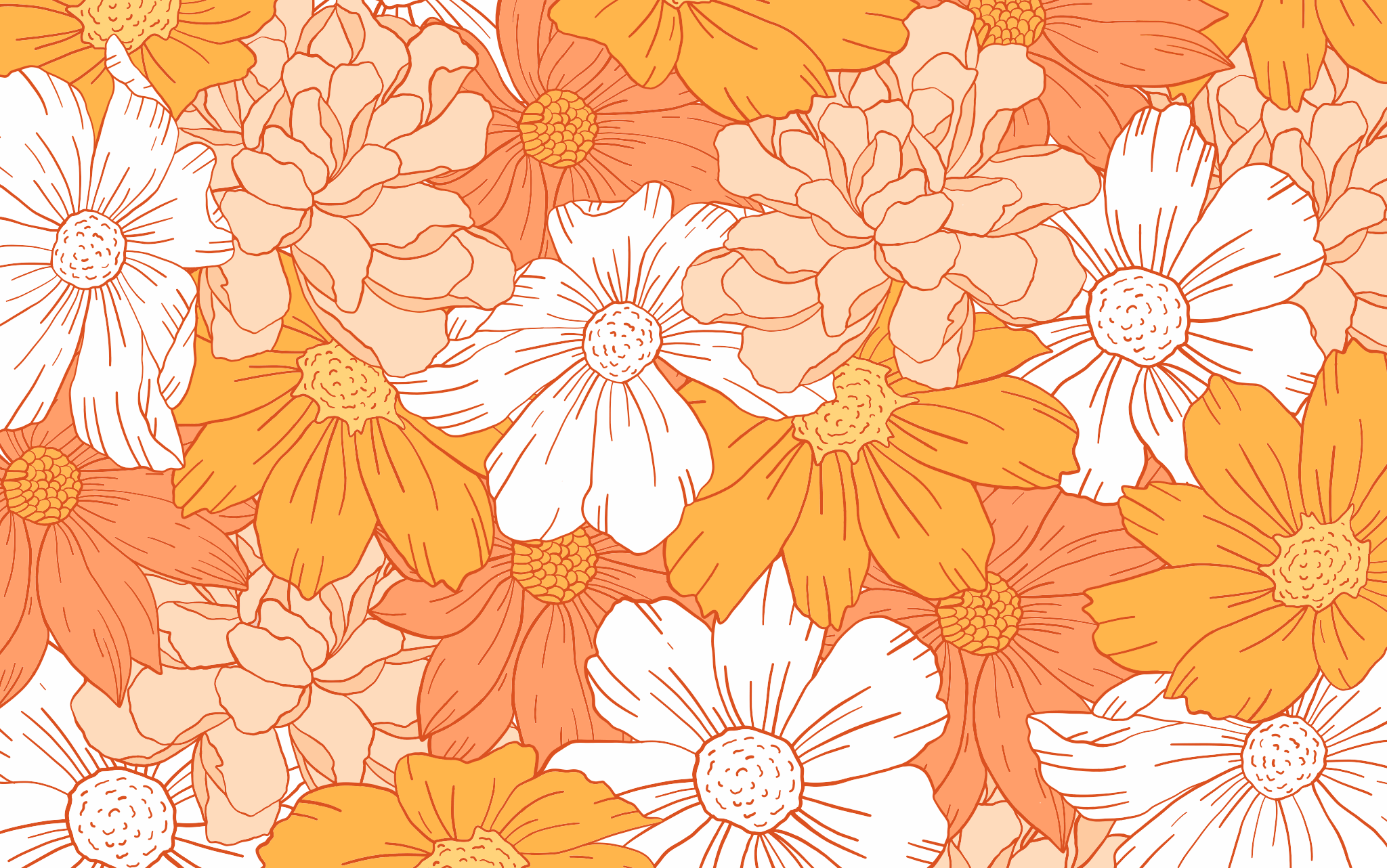 2048x1282 Aesthetic Flower Background HD