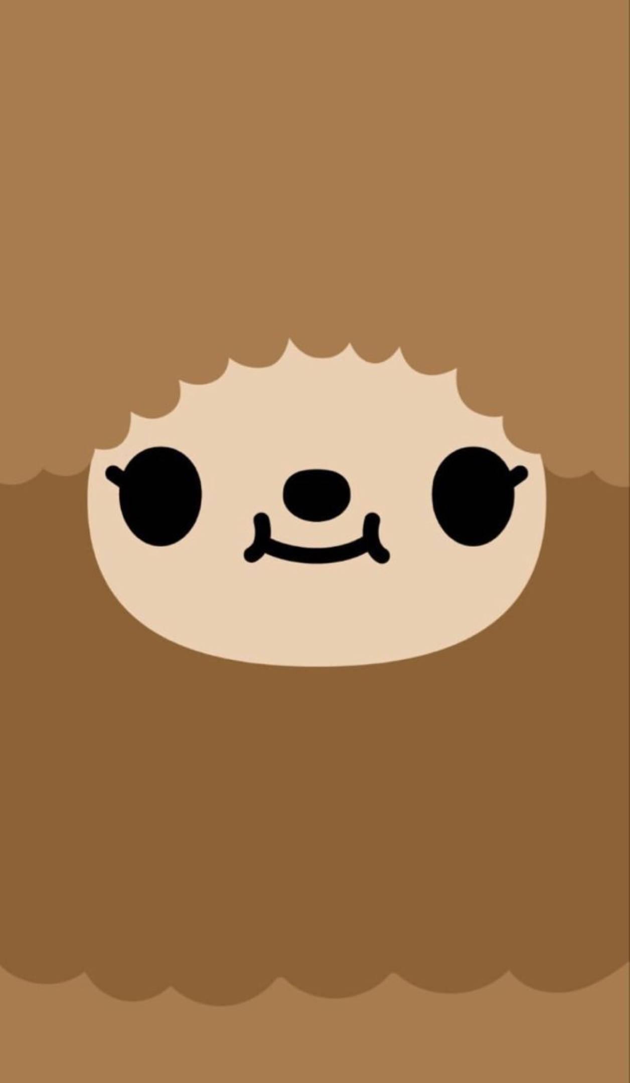1256x2160 Download Toca Boca Cute Sloth Wallpaper