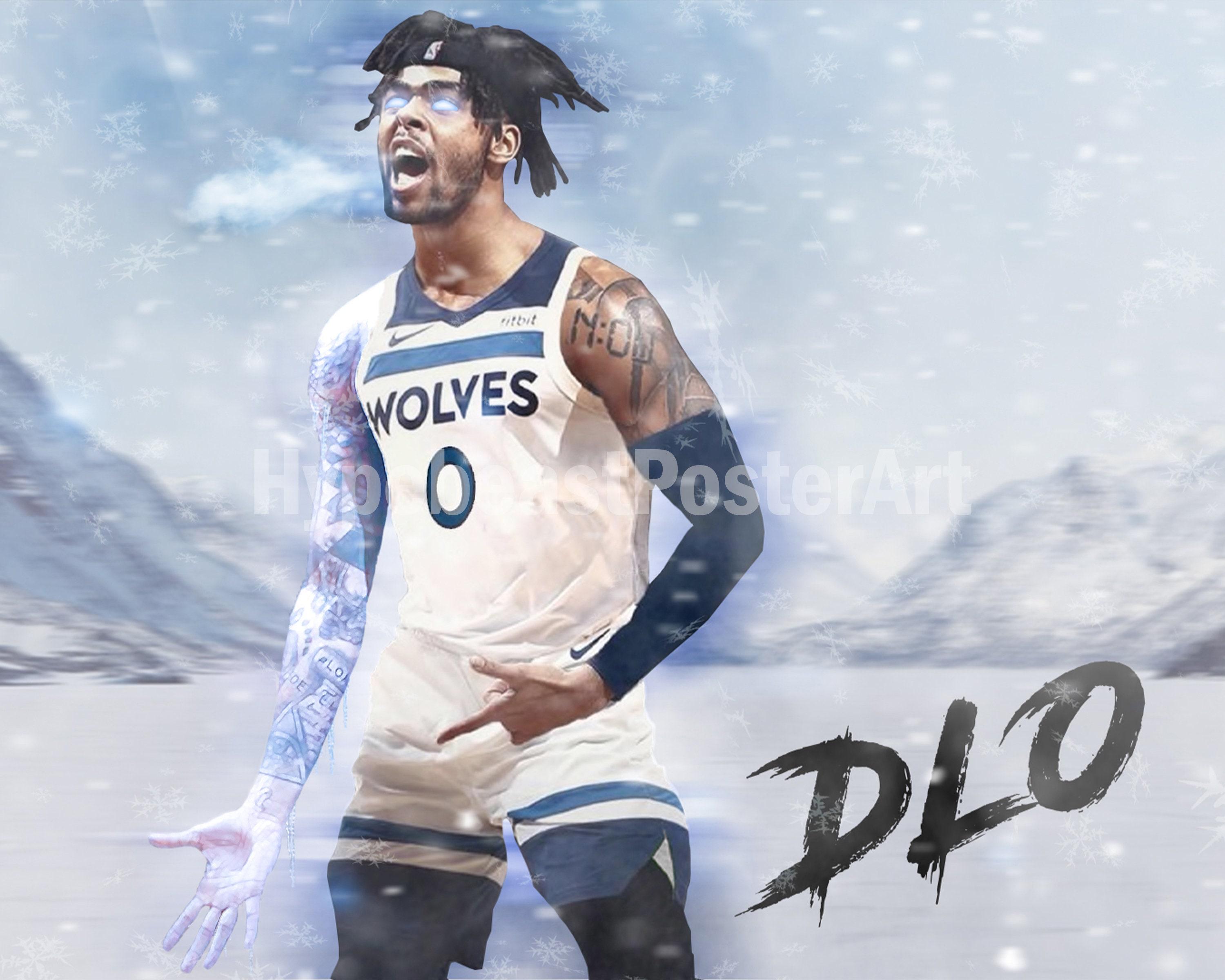 3000x2400 Dangelo Russell Custom Edit Poster Art 10x8 inches