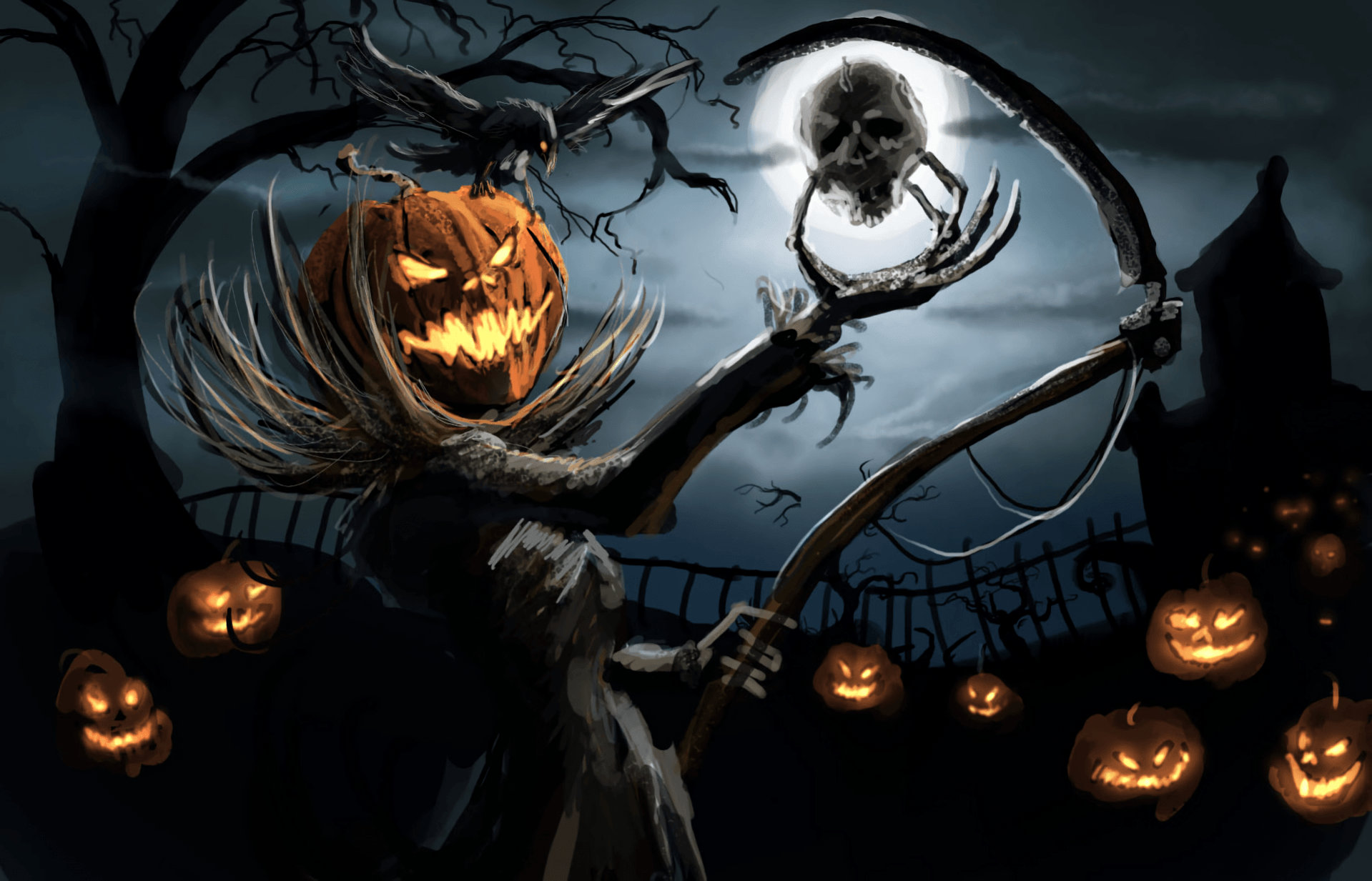 Halloween Wallpapers - Top Free Halloween Backgrounds - WallpaperAccess