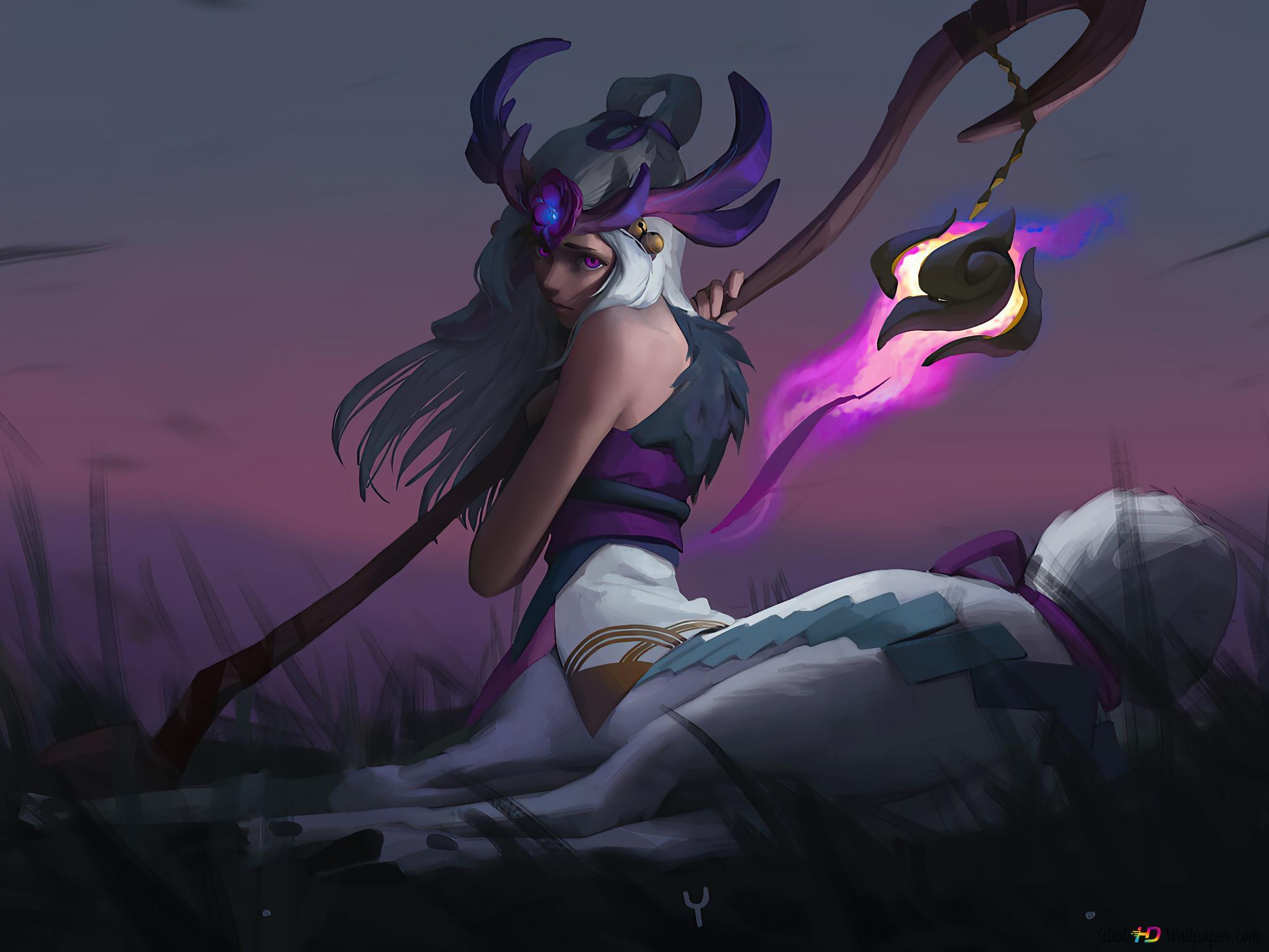 2048x1536 League of Legends (LOL) : Spirit Blossom 'Lillia' 4K wallpaper download