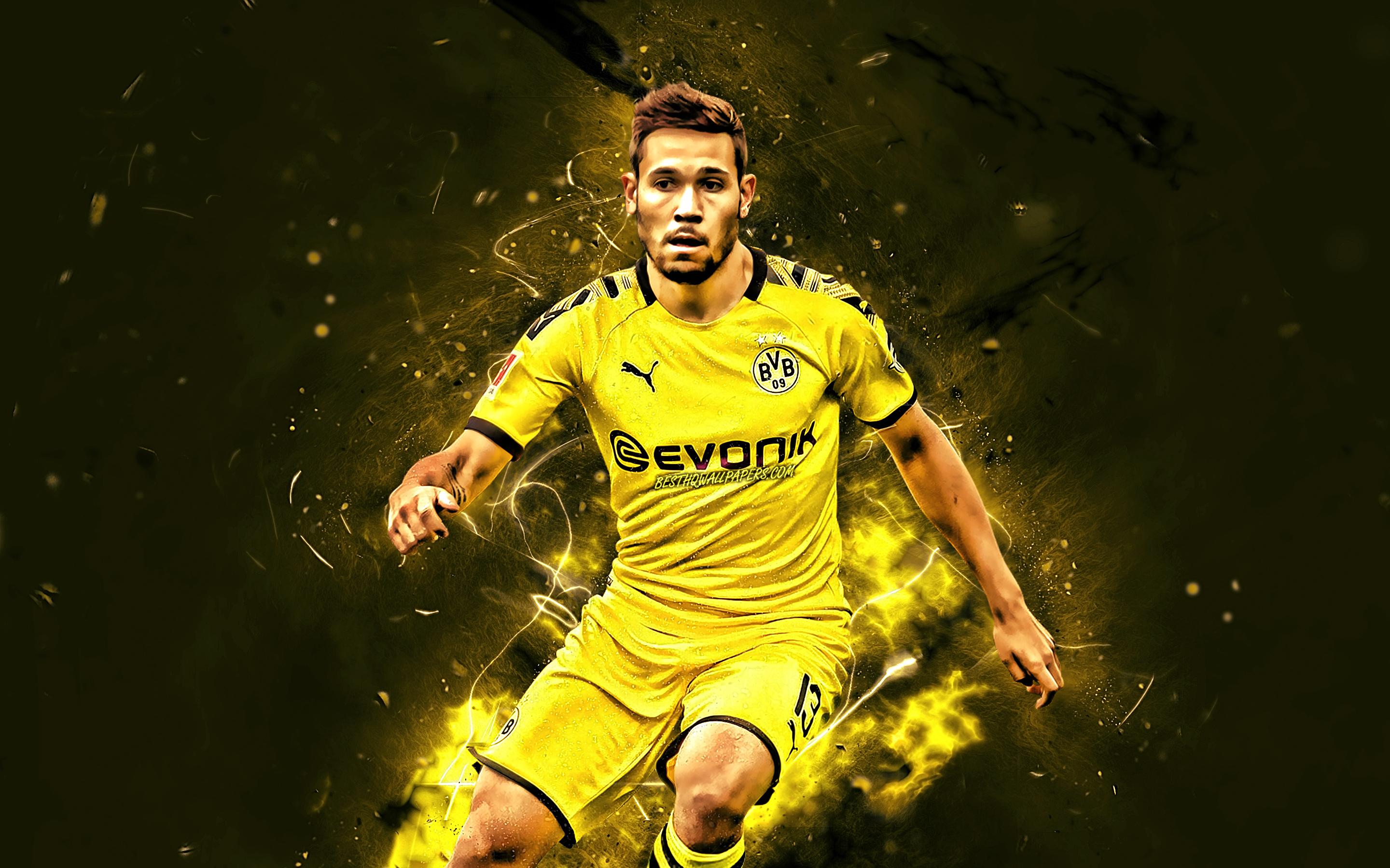 Download wallpapers Marco Reus, 4k, art, Borussia Dortmund, German football  player, splashes of paint, grung…