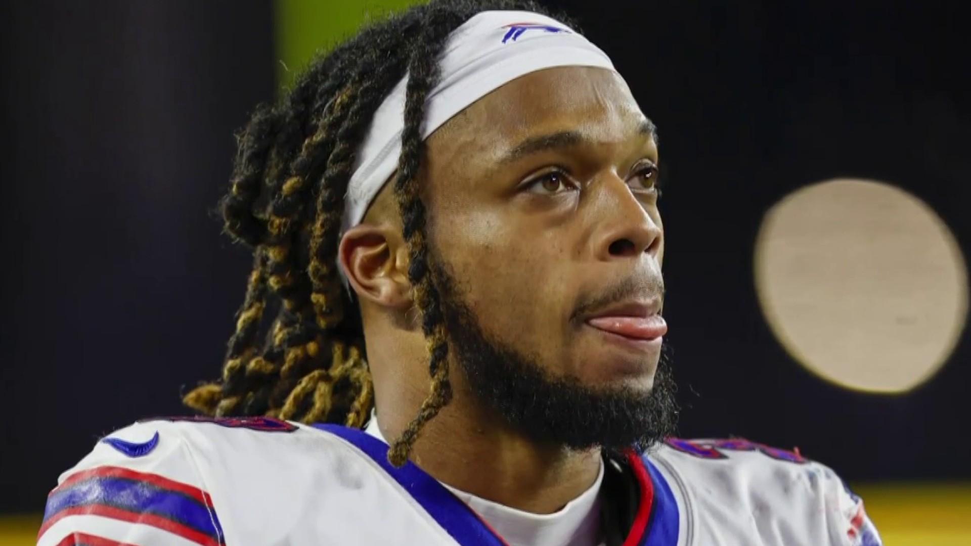 1920x1080 Damar Hamlin speaks with Bills teammates from hospital