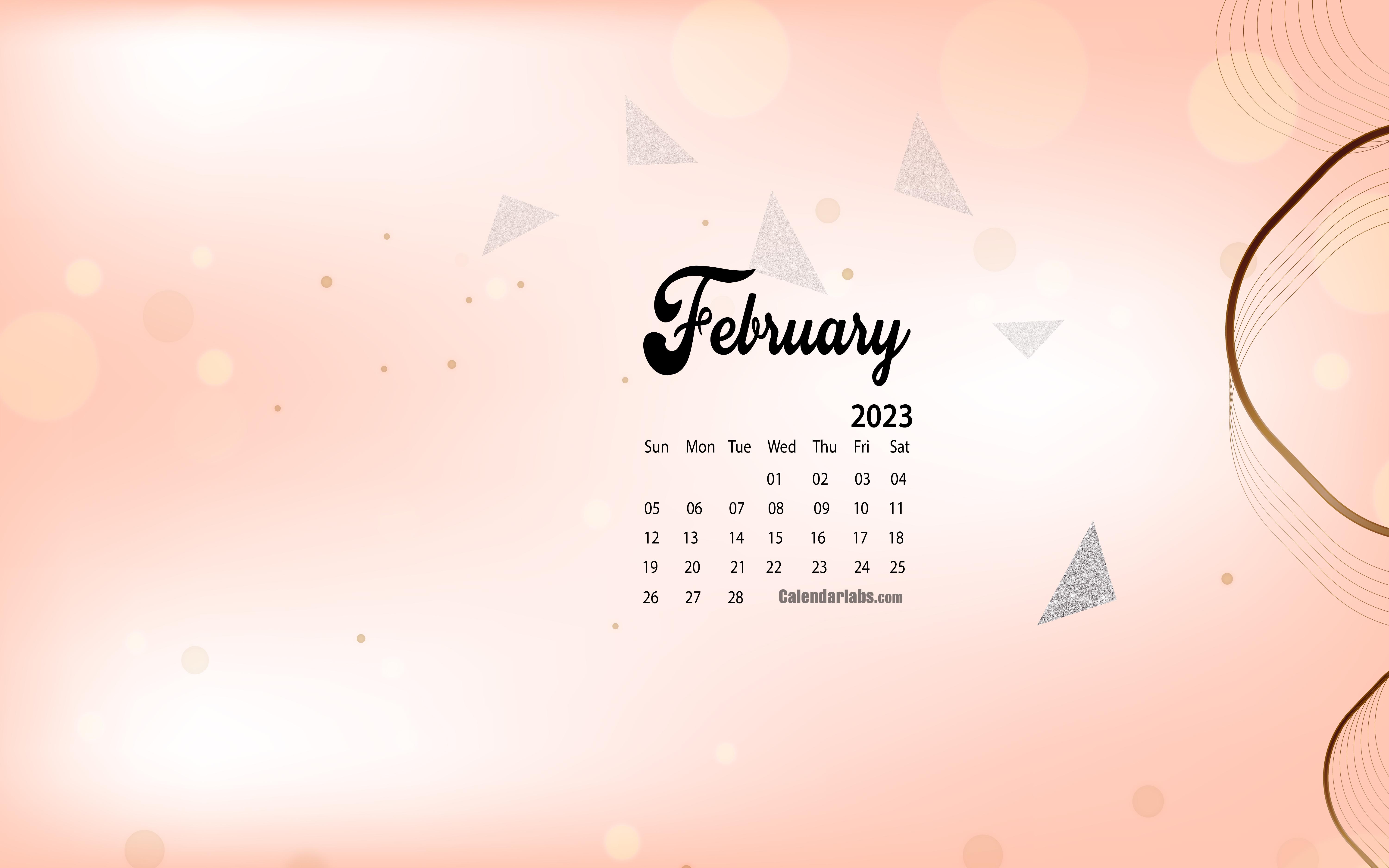 February 2023 Calendar Wallpapers - Top Free February 2023 Calendar ...
