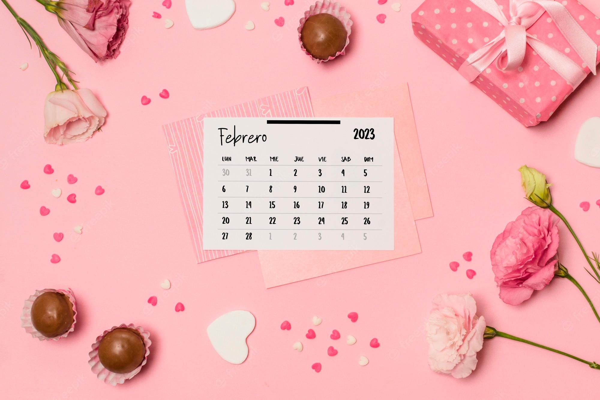 February 2023 calendar wallpapers top free february 2023 calendar