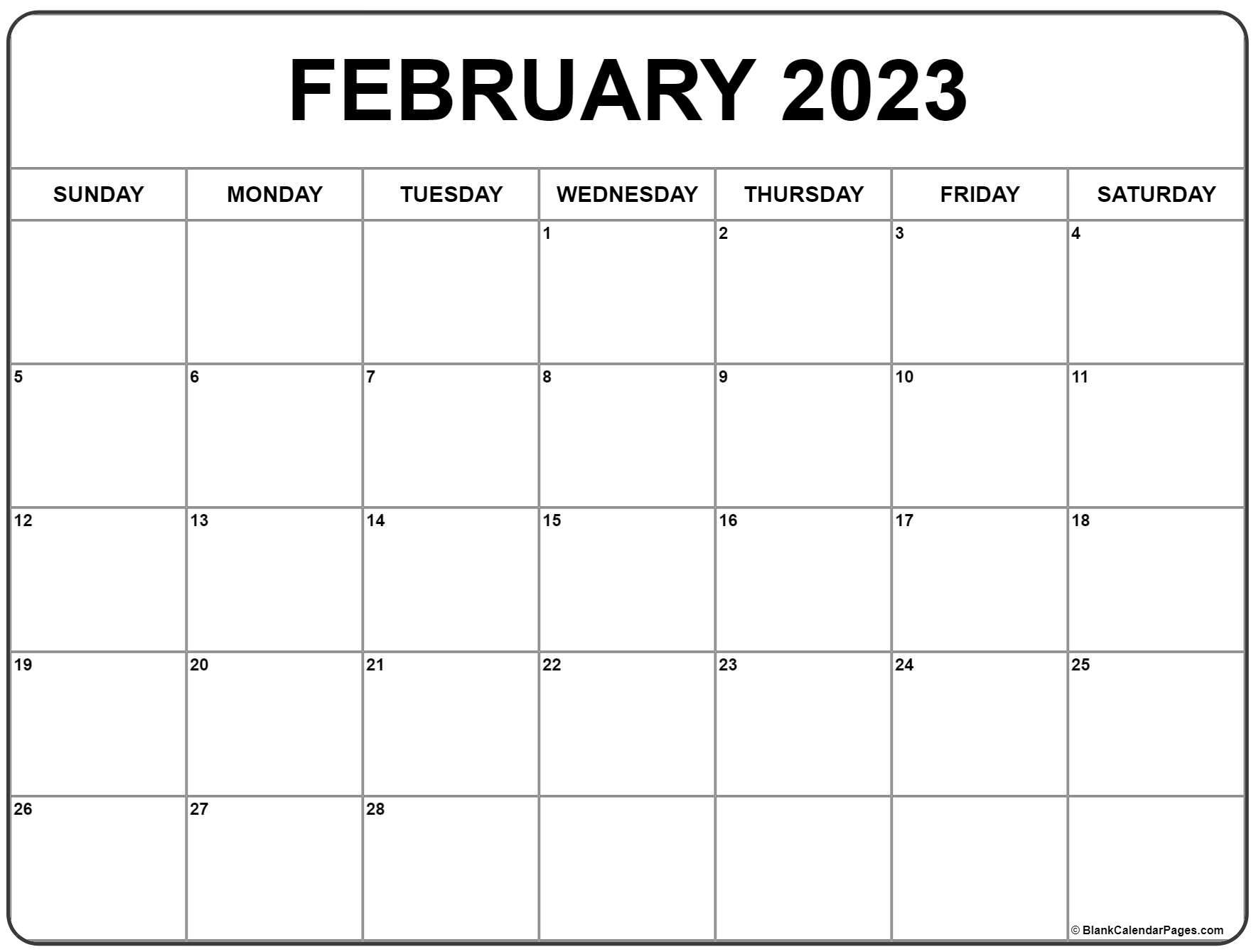 1767x1339 February 2023 calendar. free printable calendar