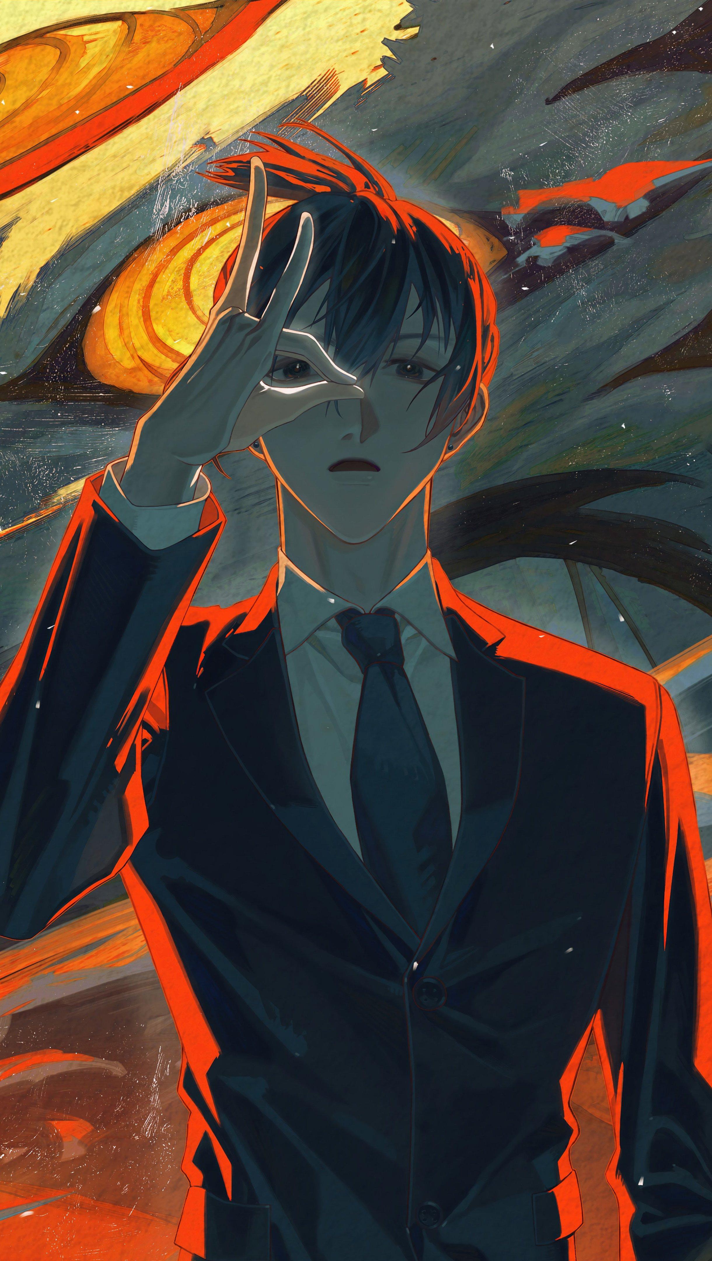 2440x4320 Chainsaw Man Aki Hayakawa Fox Devil Summon Anime Wallpaper 8k Ultra HD