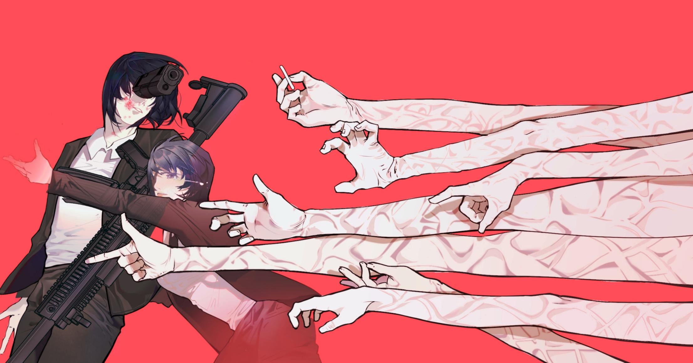 2211x1159 Aki Hayakawa, Himeno (Chainsaw Man) HD, Aki Hayakawa, Himeno (Chainsaw Man) Gallery HD Wallpaper