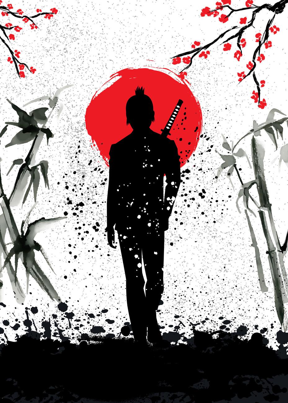 929x1300 Aki Hayakawa Wall Mural