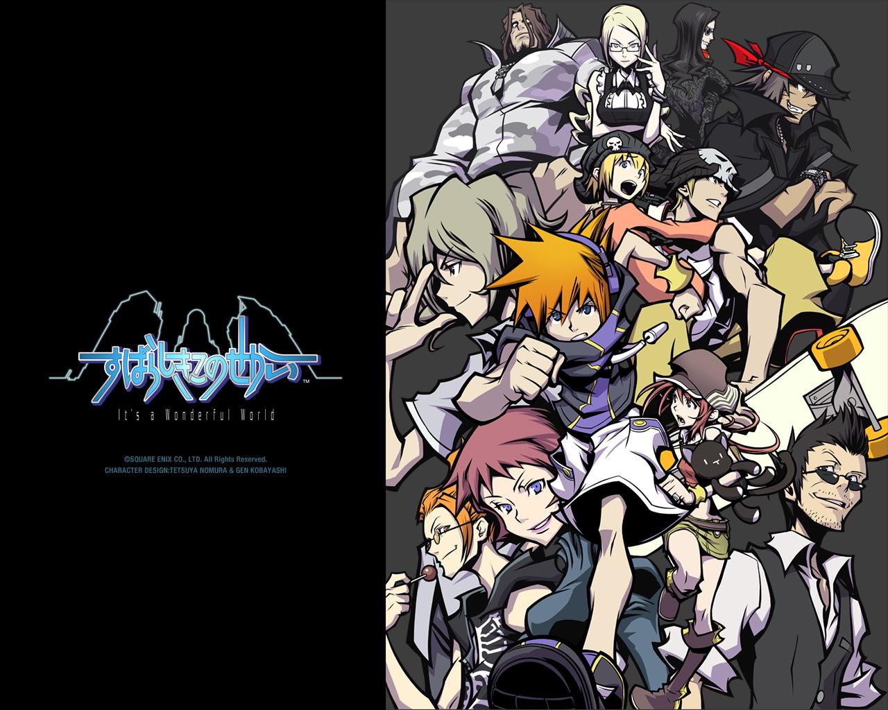 1280x1024 Wallpaper World Ends With You Hearts Insider
