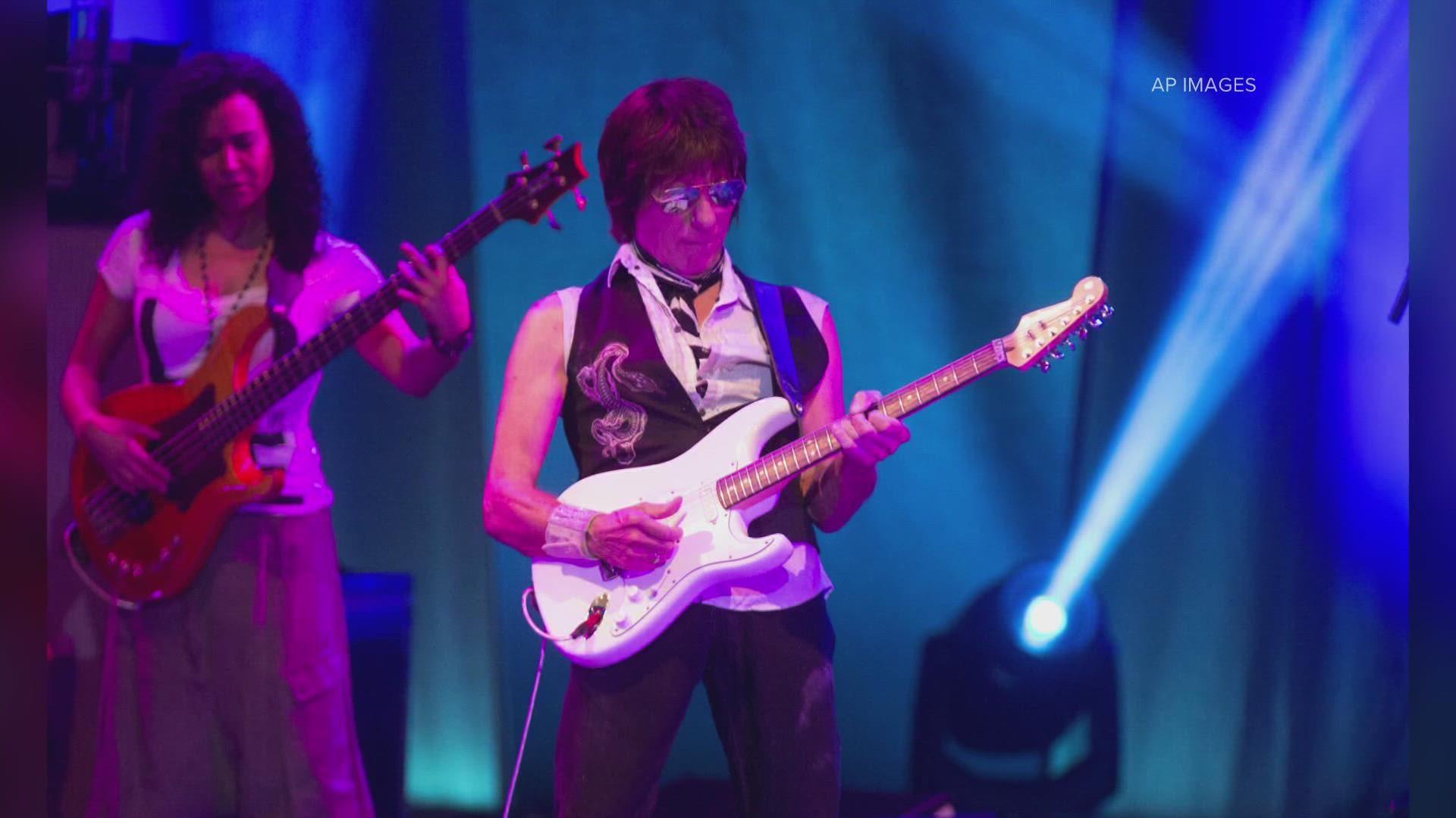 1920x1080 Legendary Guitarist Jeff Beck Dies at