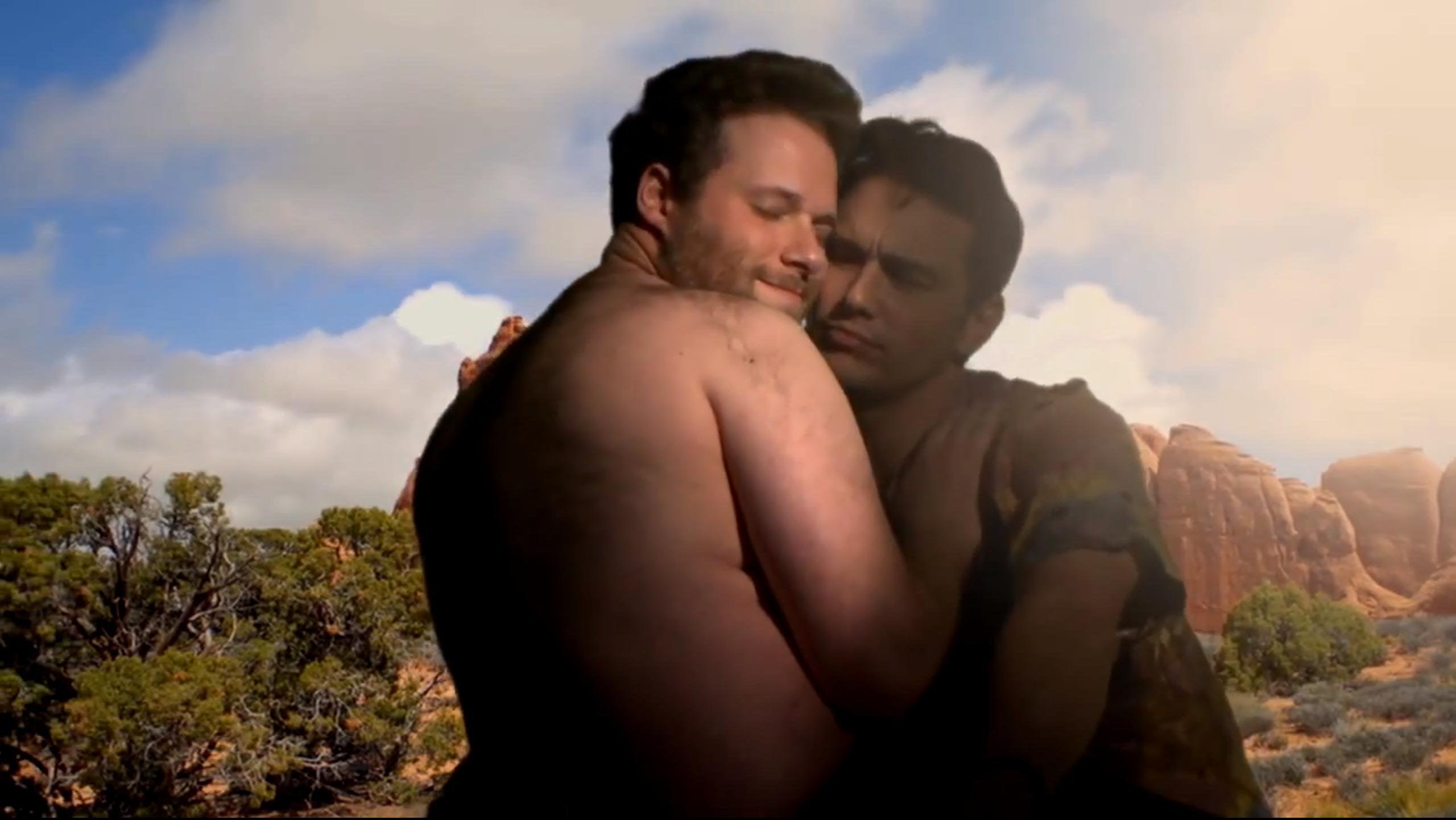 2560x1442 Still from James Franco and Seth Rogen's hilarious Bound 3 video posted today. [2560x1442]