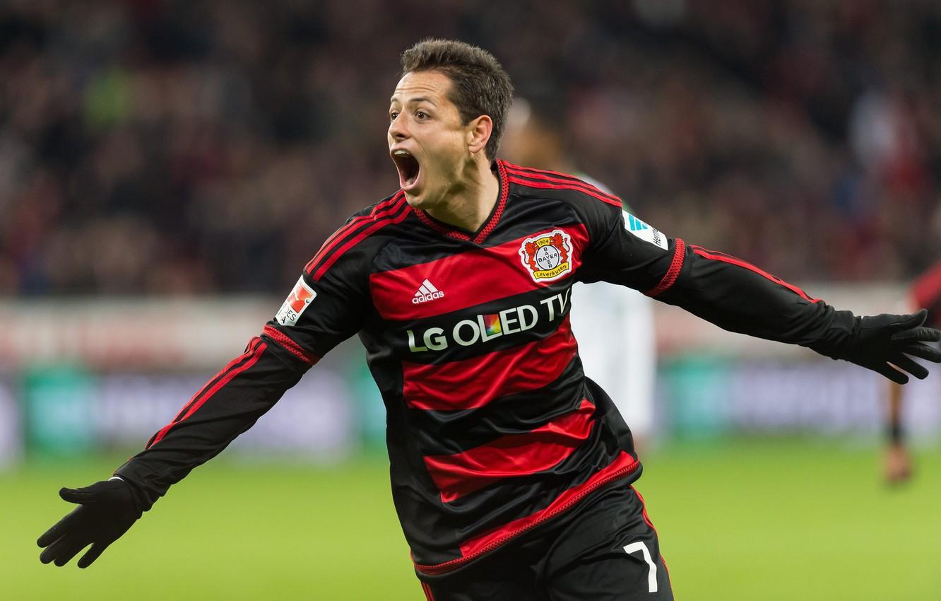 1332x850 Wallpaper Mexican, Player, Javier Hernandez, Chicharito, Number, Bayer Leverkusen image for desktop, section спорт