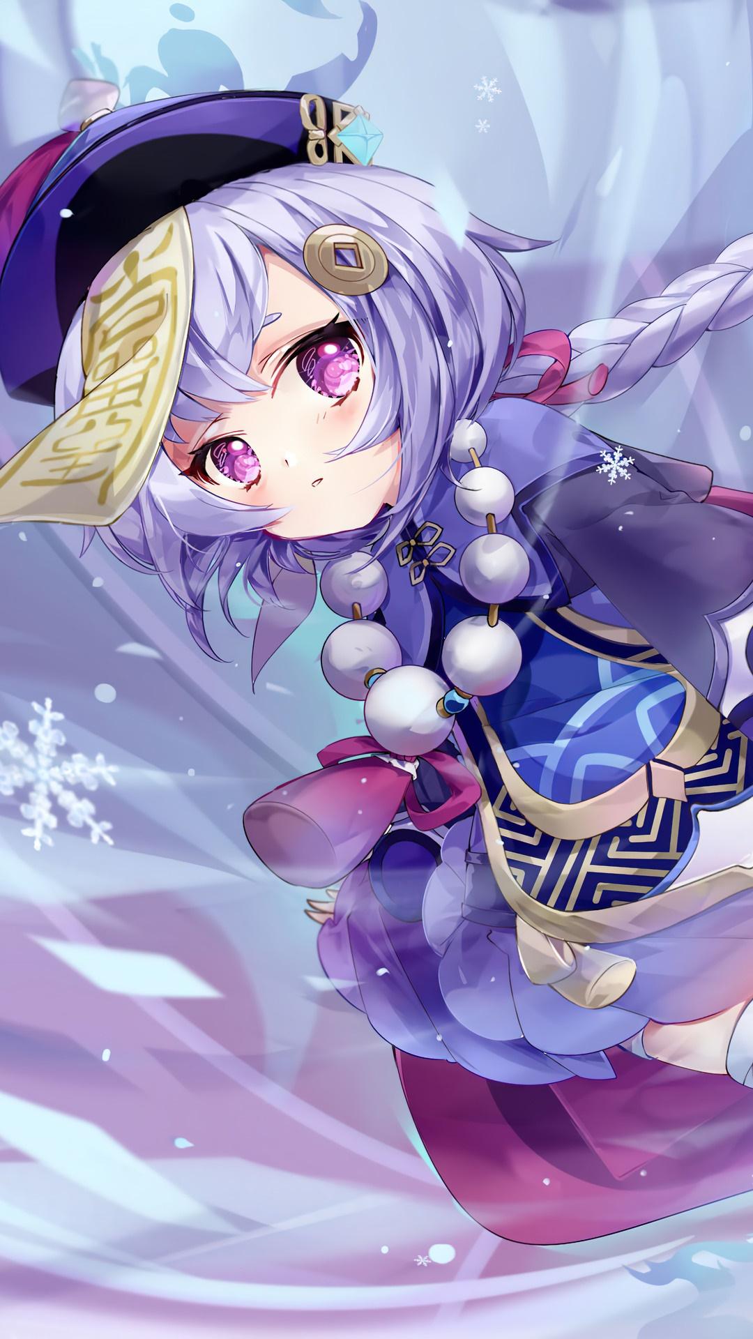 1080x1920 Genshin Impact, Video Game, Qiqi Gallery HD Wallpaper