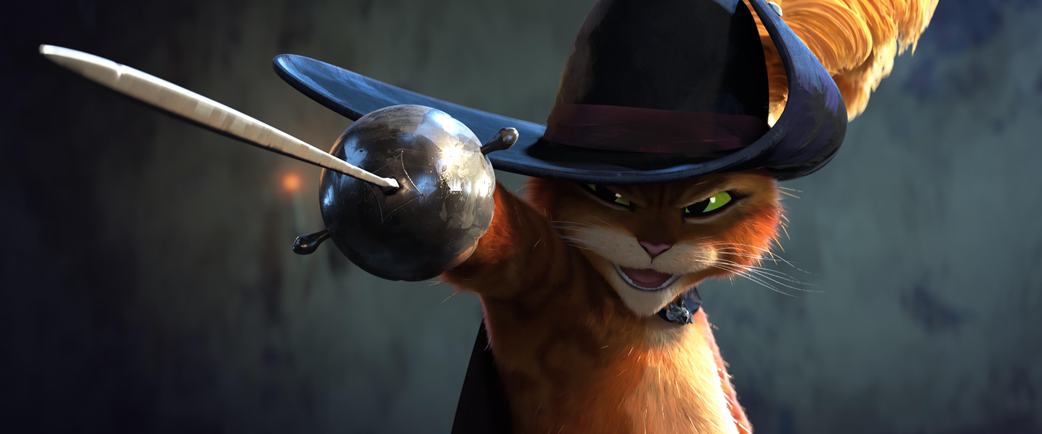 3600x1500 Puss In Boots The Last Wish 2022 Wallpaper, HD Movies 4K Wallpaper, Image, Photo and Background