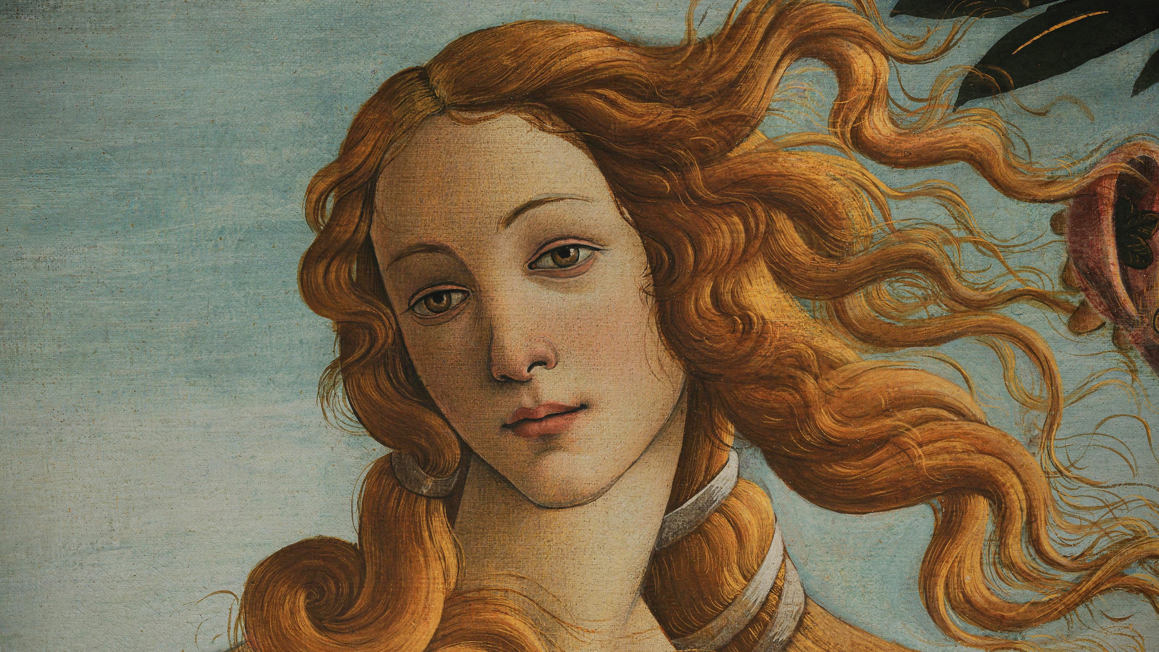 3840x2160 Wallpaper / Birth of Venus, Sandro Botticelli, painting, oil painting, renaissance, Aphrodite, Greek mythology, classic art free download