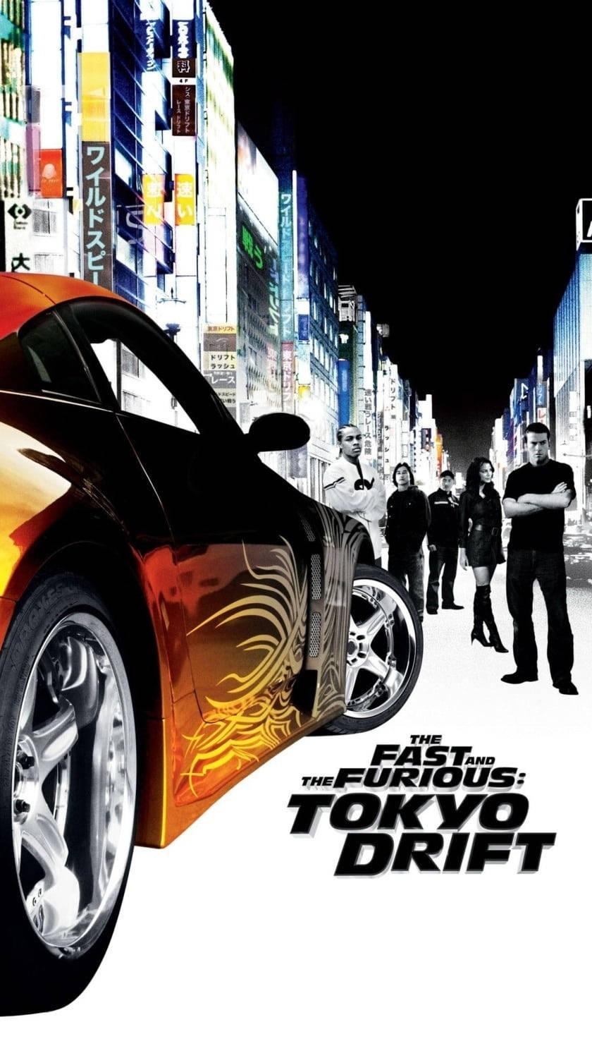840x1500 Download Fast And Furious Cars Tokyo Drift Poster Wallpaper