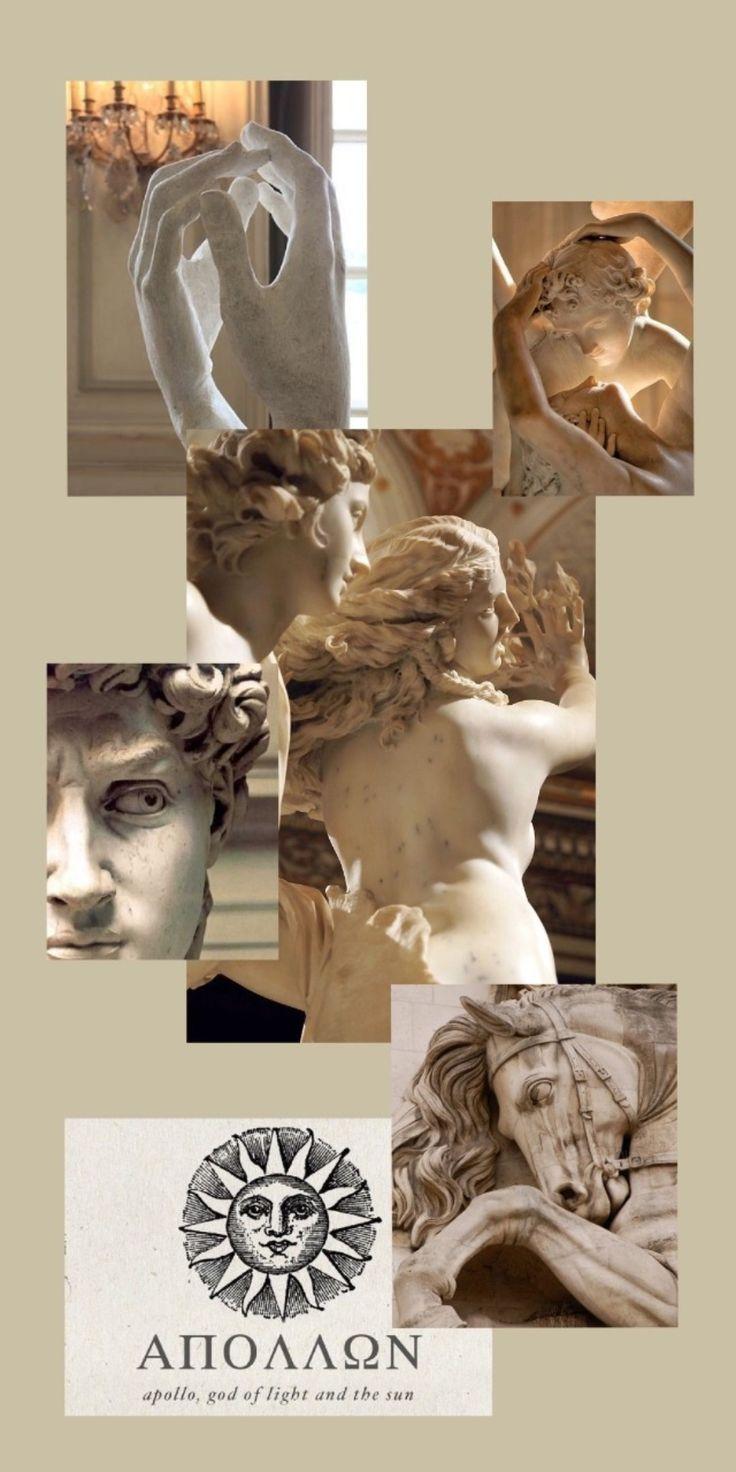 736x1472 Wallpaper aesthetic. Aesthetic art, Greek mythology art, Mythology art