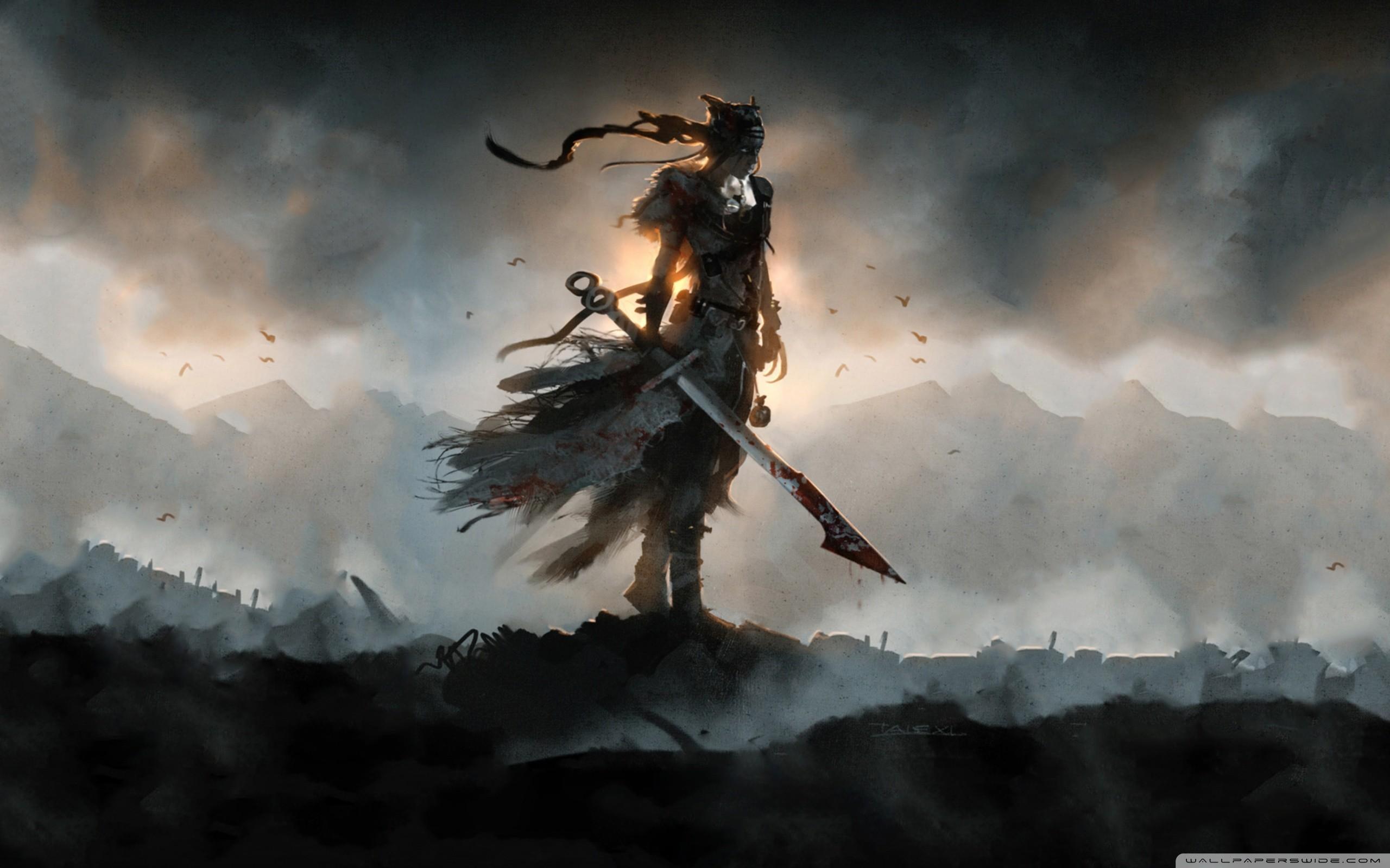 2560x1600 Norse Mythology Wallpaper