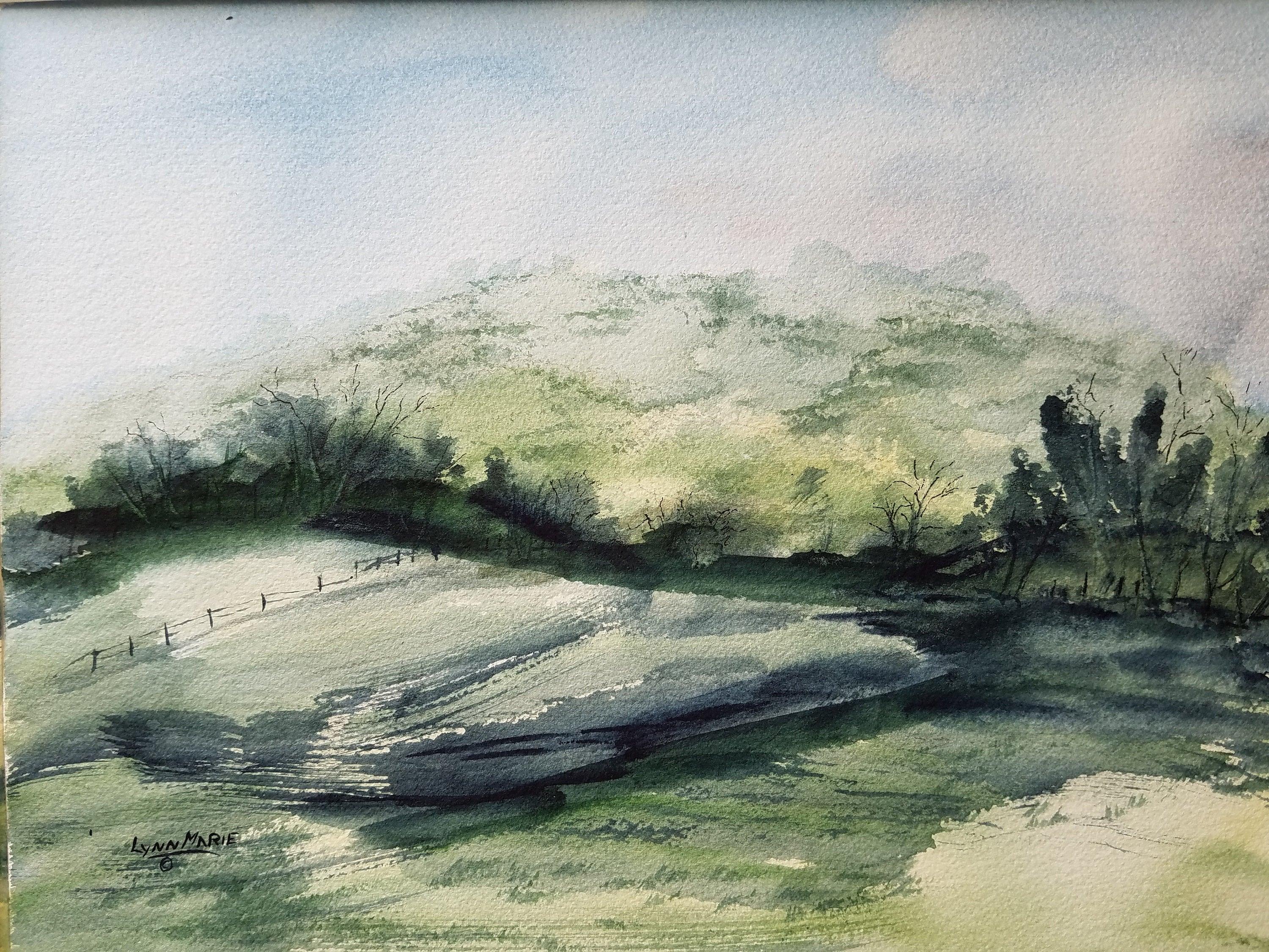 3000x2250 ORIGINAL Signed Watercolor Paintingcolors of