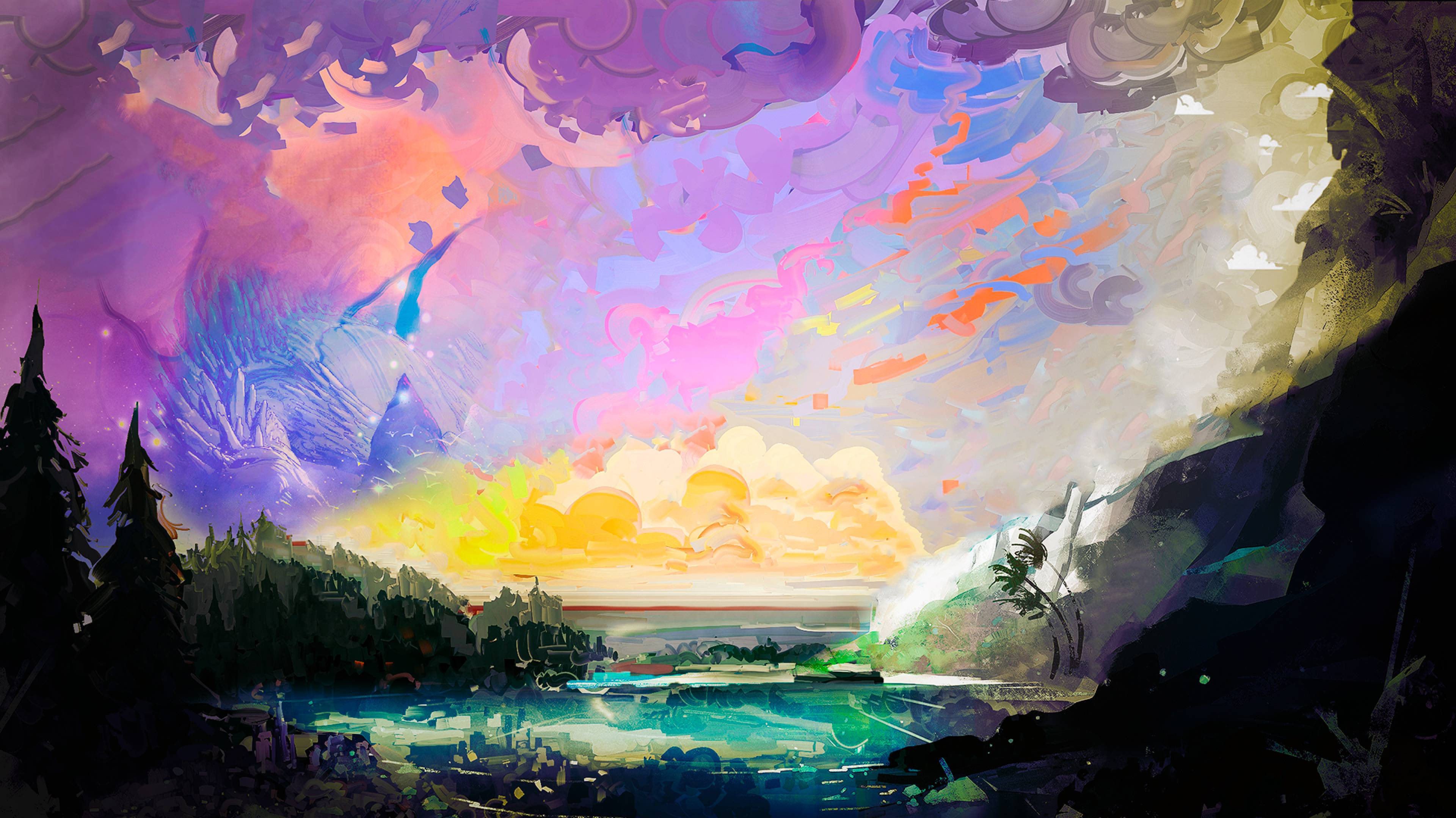 3840x2160 Beautiful 4K Landscape 4K Wallpaper, HD Artist 4K Wallpaper, Image, Photo and Background