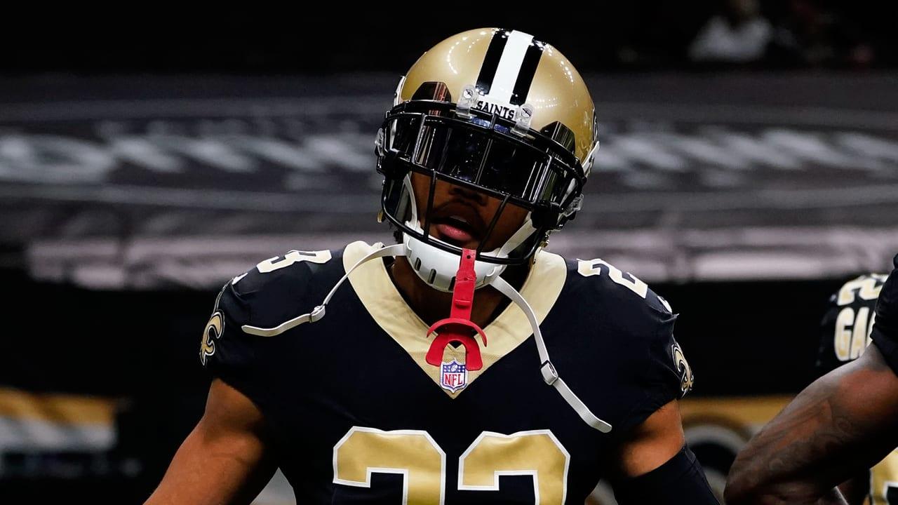 Saints Marshon Lattimore gets butt pick vs Falcons HD wallpaper  Pxfuel