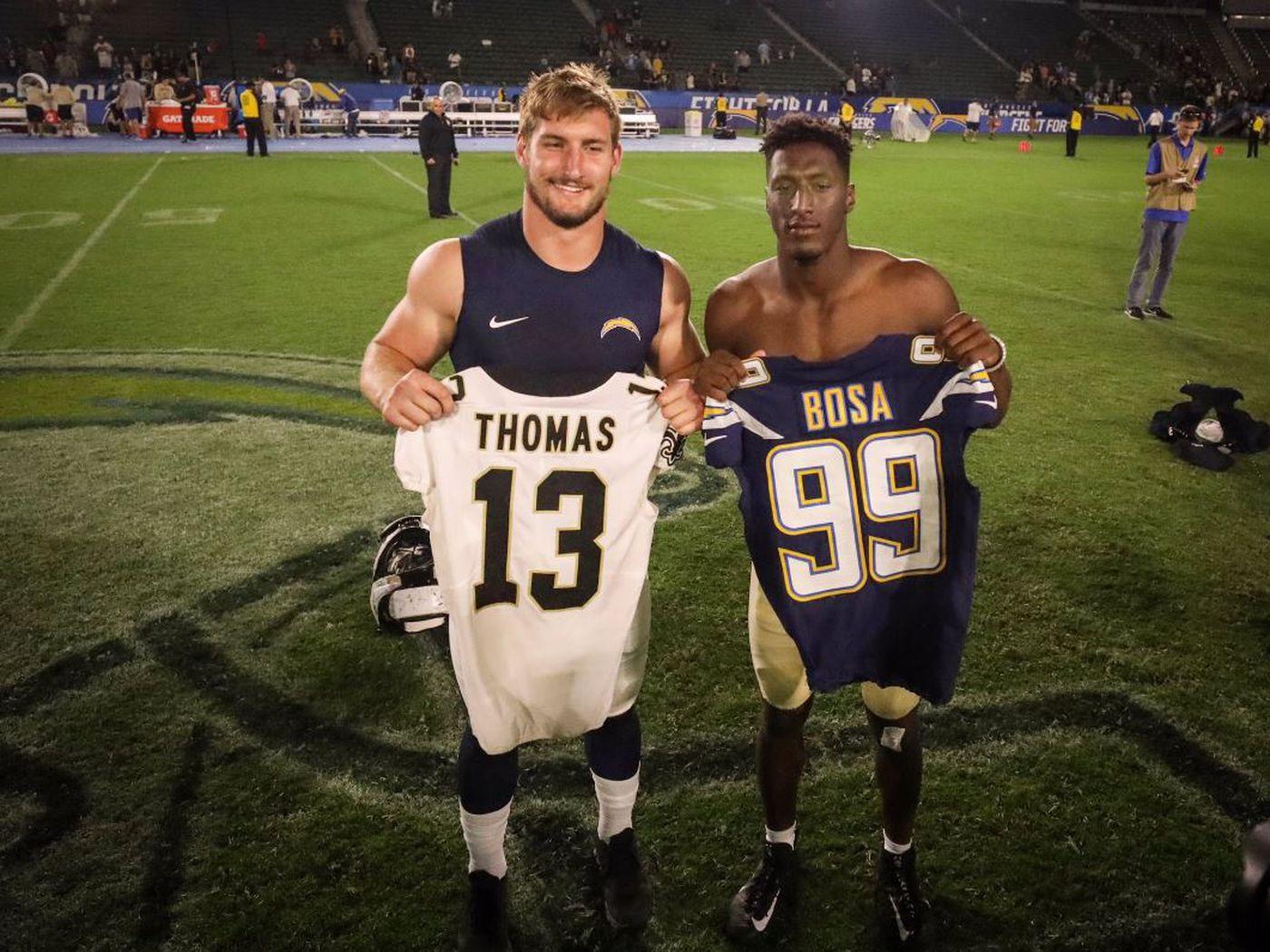 1400x1050 Saints, Chargers Week 2 NFL Preseason Game Filled With Former Ohio State Talent Grant Holy Land