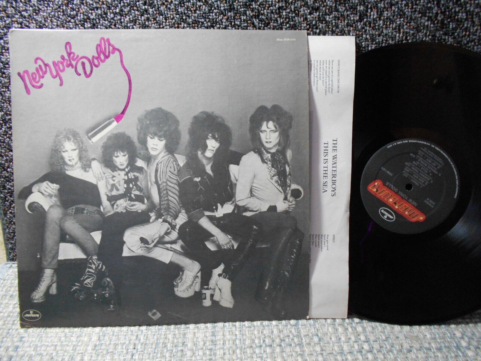 1600x1200 New York Dolls m- record 70's 3rd press LP same self title