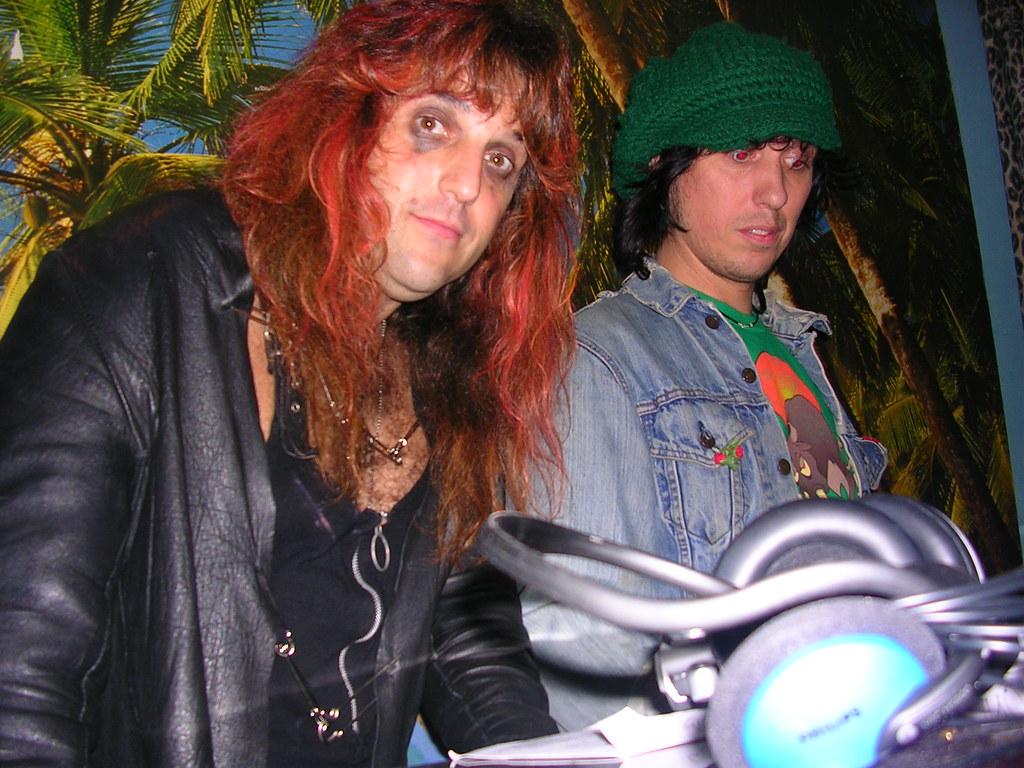 1024x768 Tony Mann and Sami Yaffa of New York Dolls