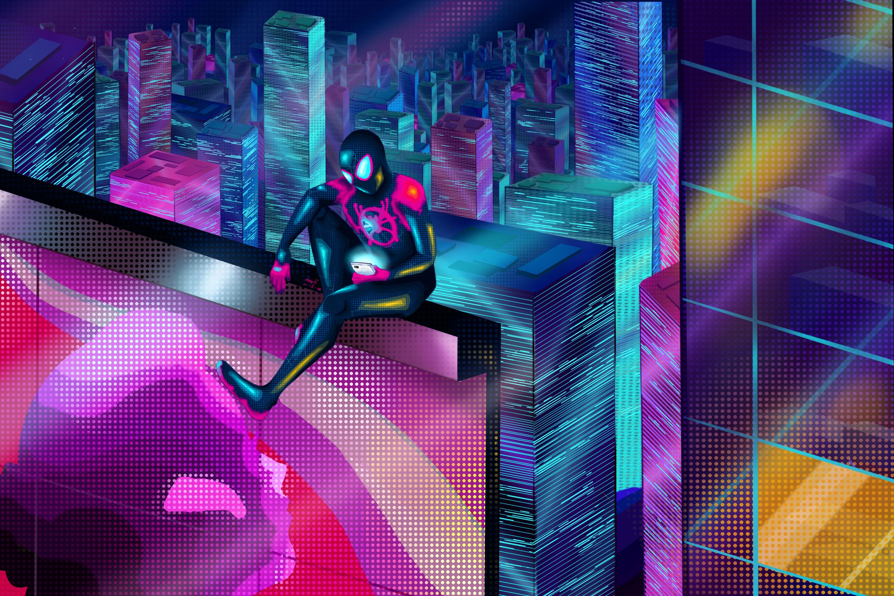 3000x2000 3000x2000 Miles Morales Gallery HD Wallpaper