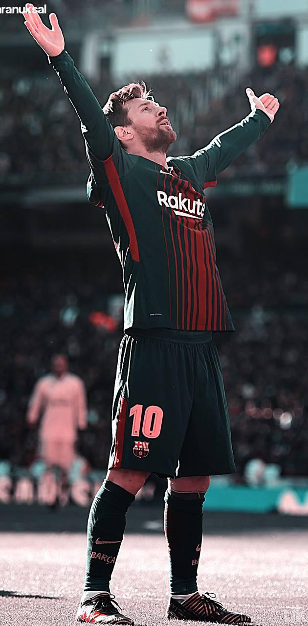 630x1280 Messi vs Real Madrid wallpaper