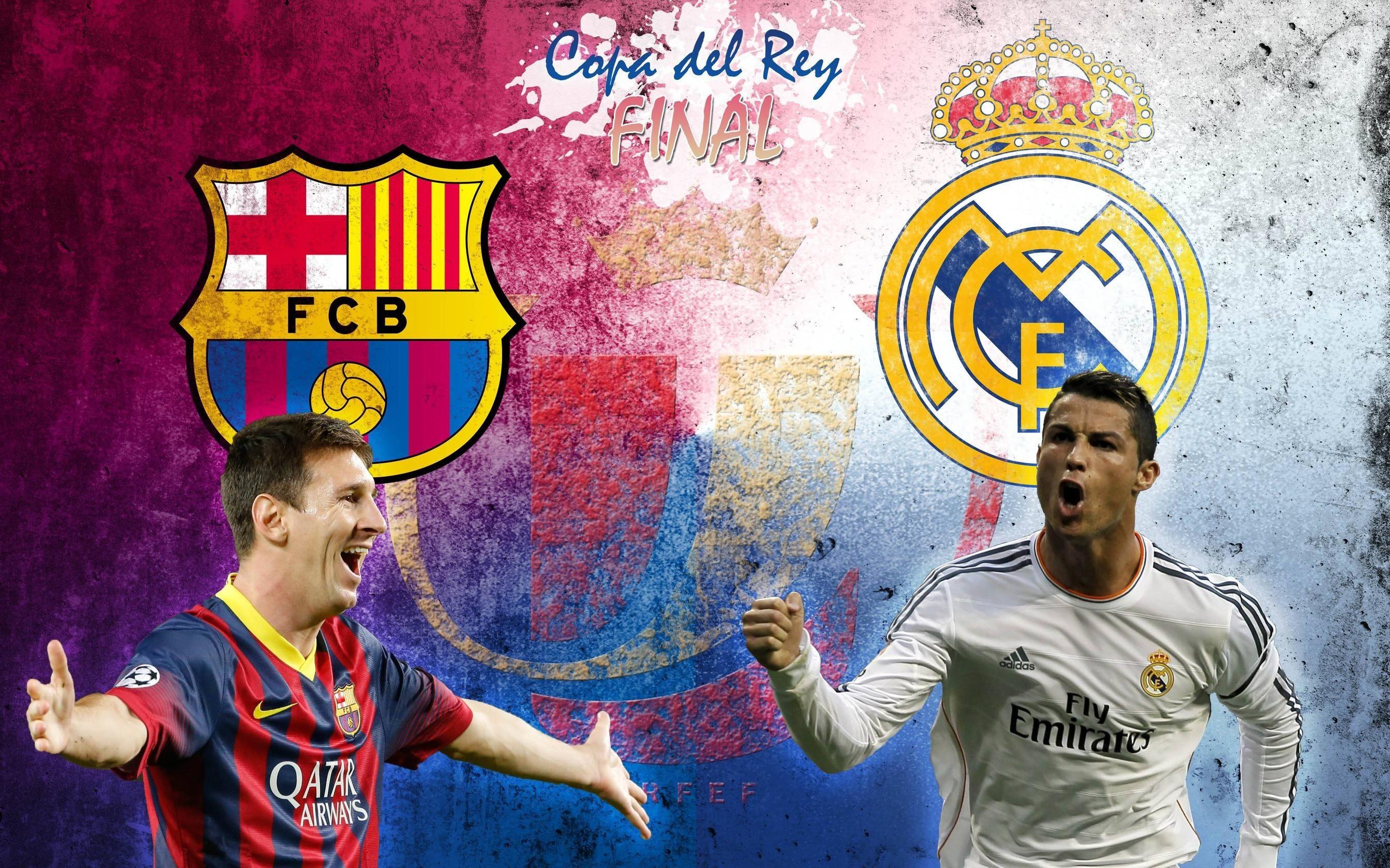2688x1680 Real Madrid vs Barcelona Wallpaper